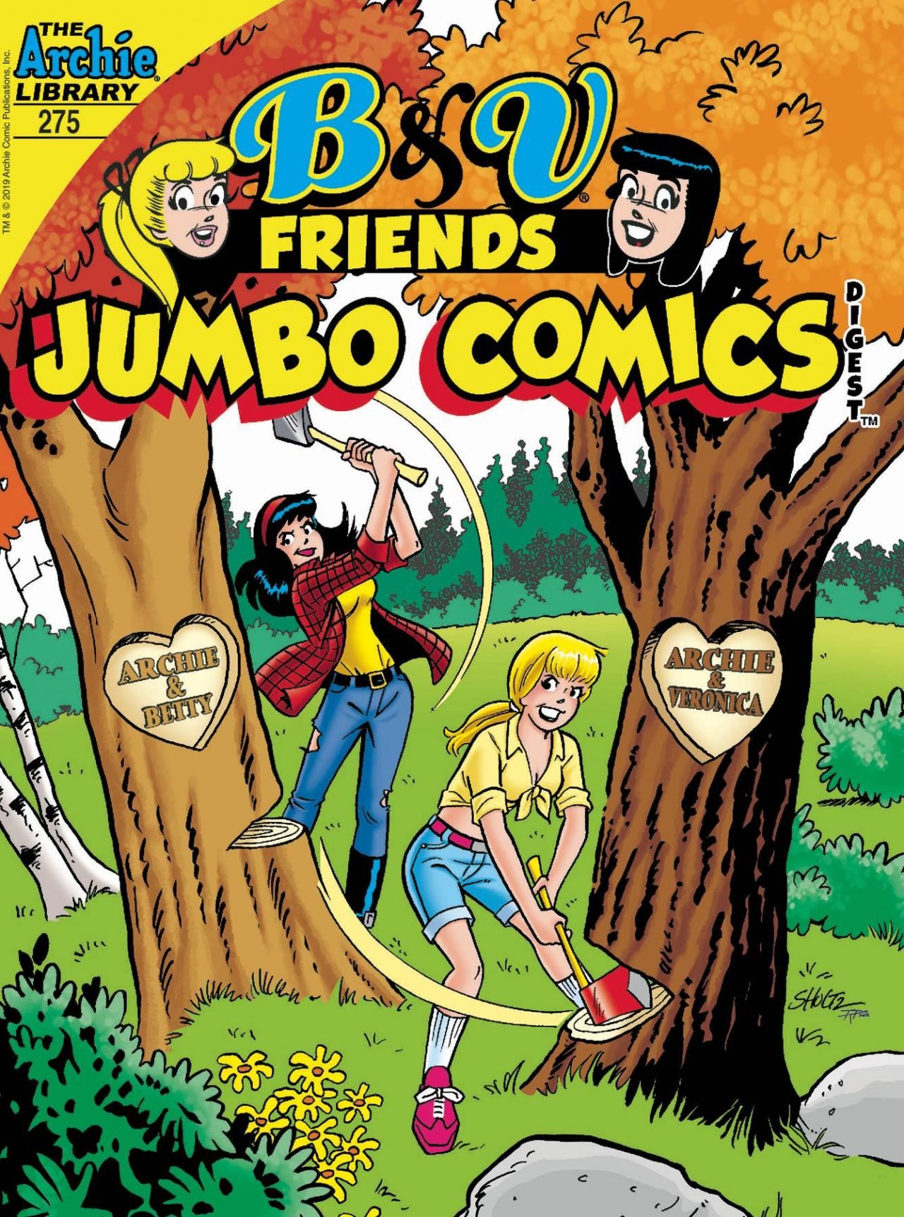 B & V FRIENDS JUMBO COMICS DIGEST #275