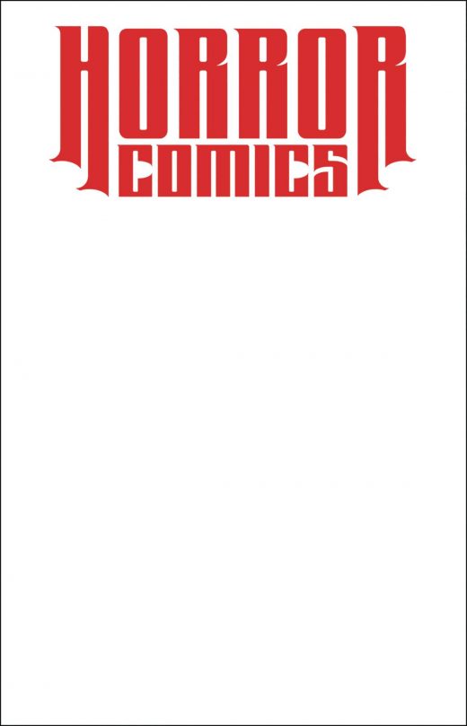 HORROR COMICS SKETCHBOOK ONE SHOT VIRGIN WHITE ED