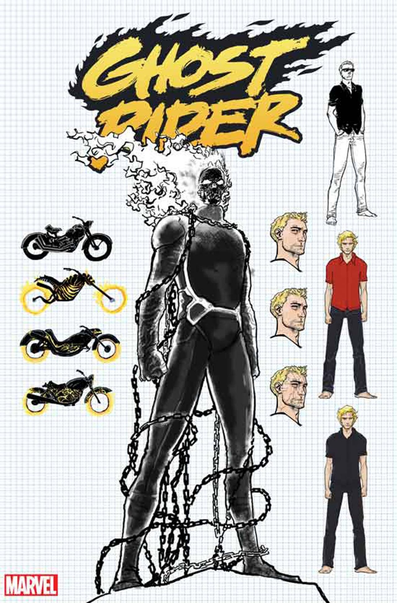 GHOST RIDER 2019 #03 KUDER DESIGN VAR  1:10 Copies