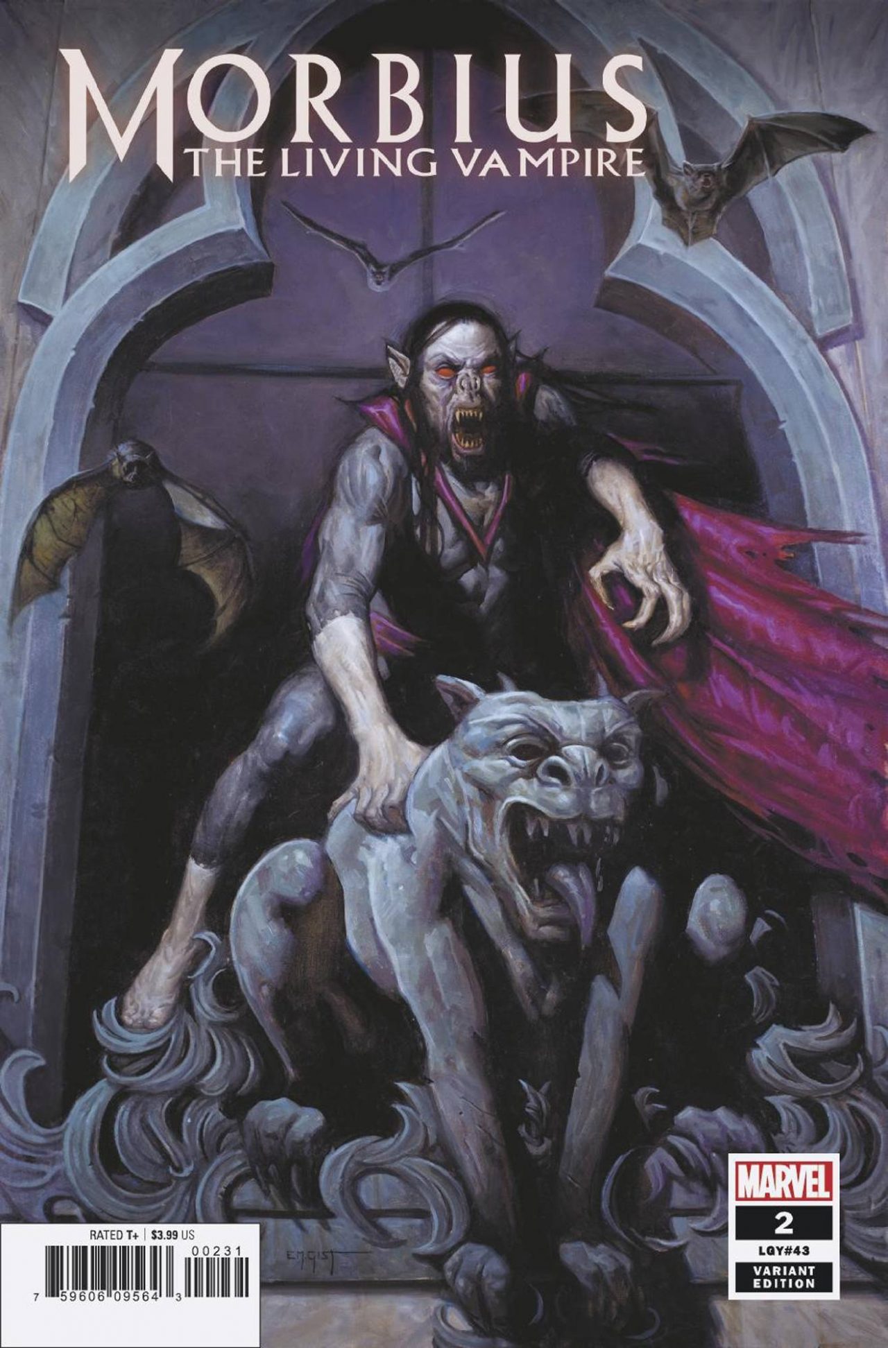 MORBIUS #2 GIST VAR 1:25 Copies