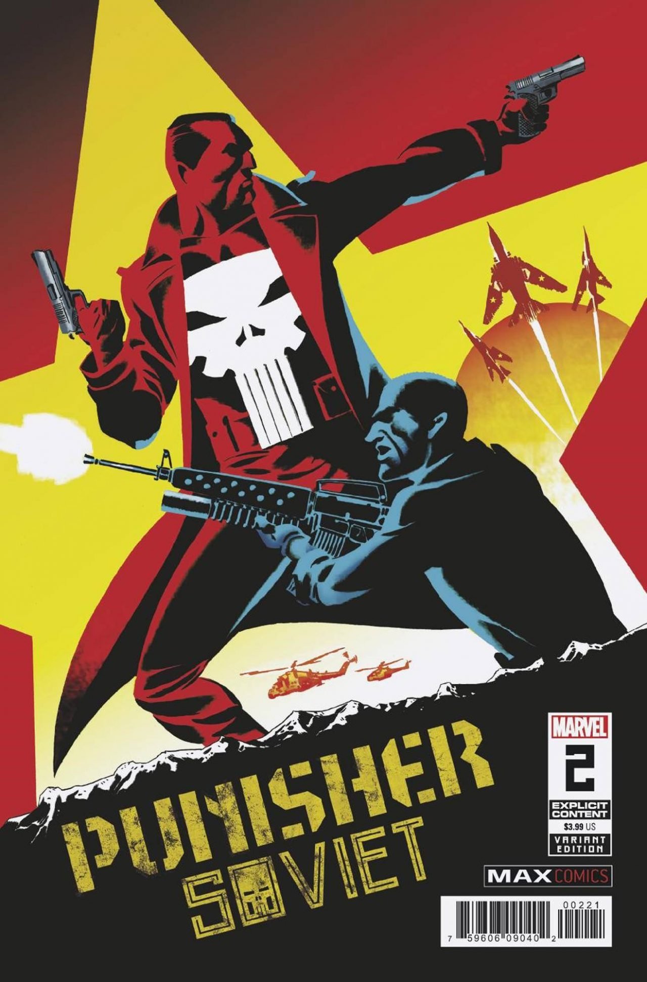 PUNISHER SOVIET #2 (OF 6) ARTIST VAR (MR) 1:25 Copies