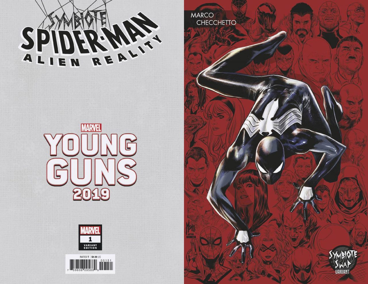 SYMBIOTE SPIDER-MAN ALIEN REALITY #1 (OF 5) CHECCHETTO YOUNG