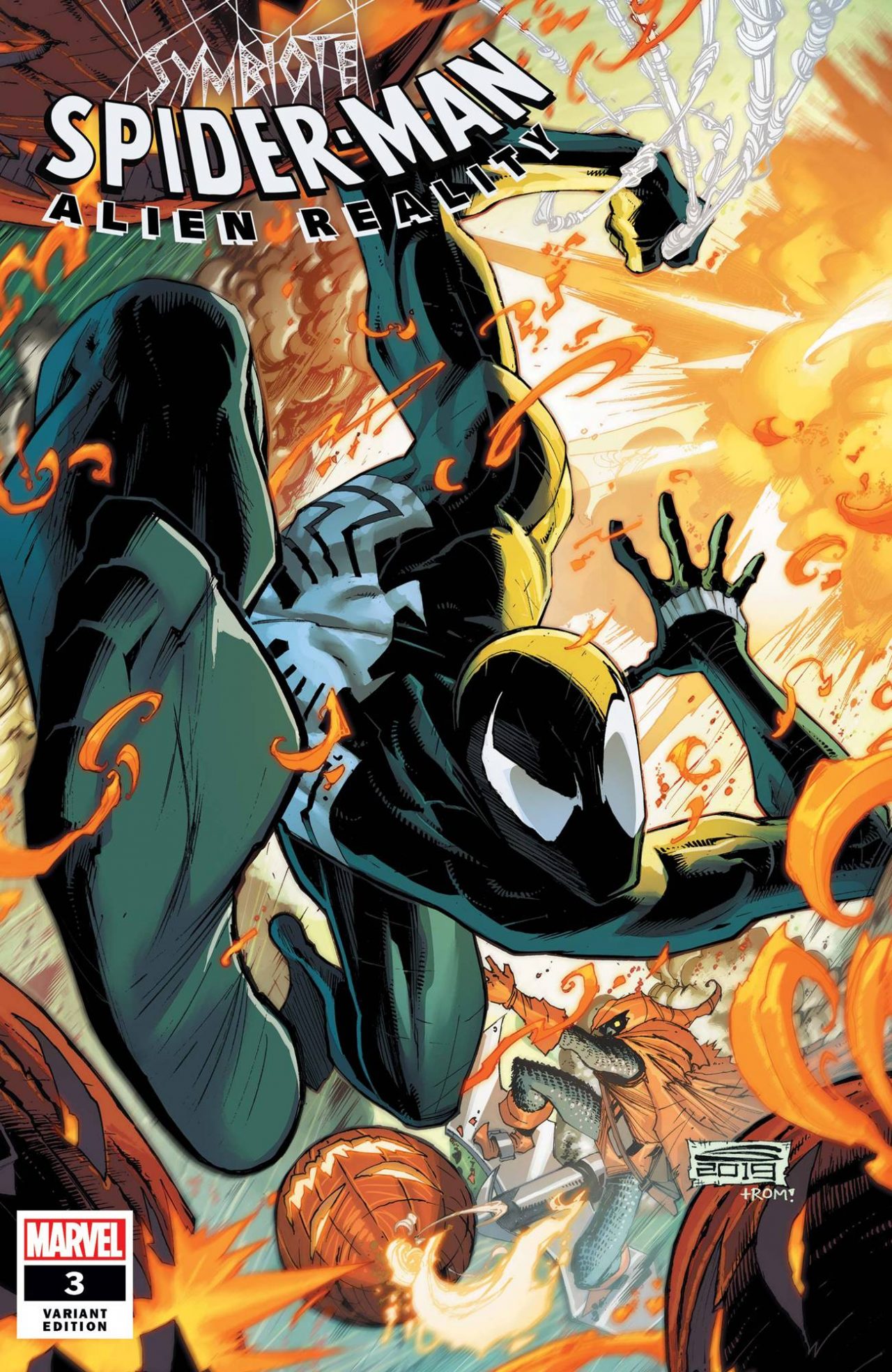 SYMBIOTE SPIDER-MAN ALIEN REALITY #3 (OF 5) SANDOVAL VAR