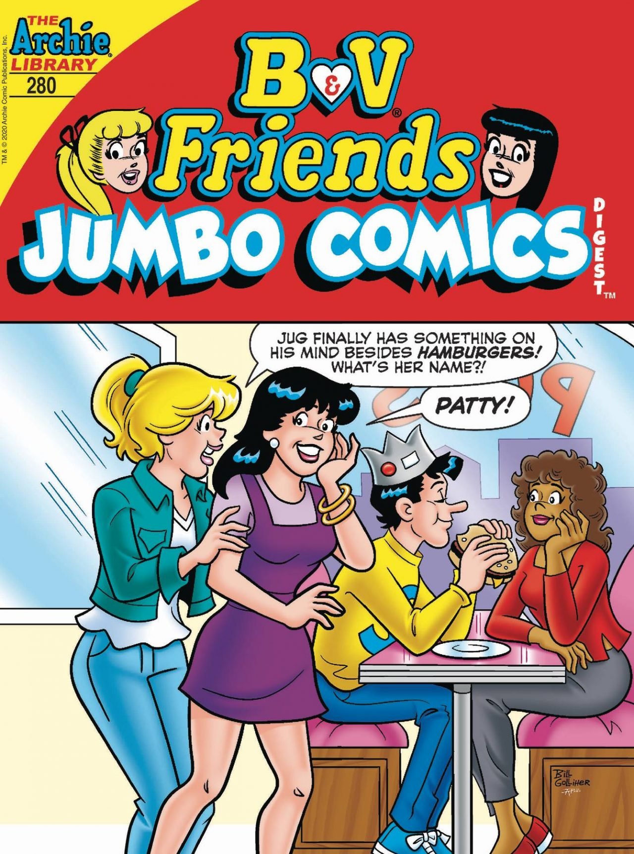 B & V FRIENDS JUMBO COMICS DIGEST #280