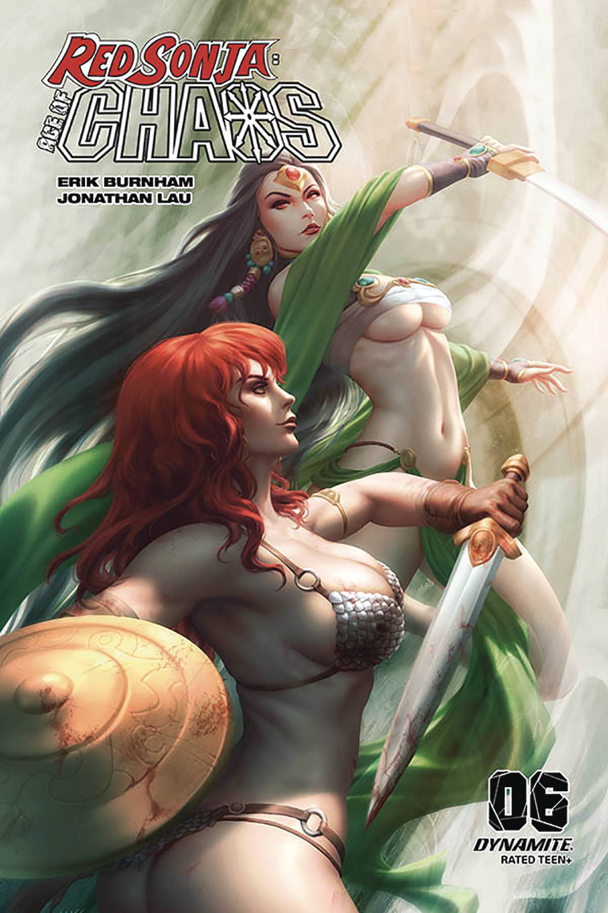 APR201222 DYNAMITE RED SONJA AGE OF CHAOS #6 VARIANT