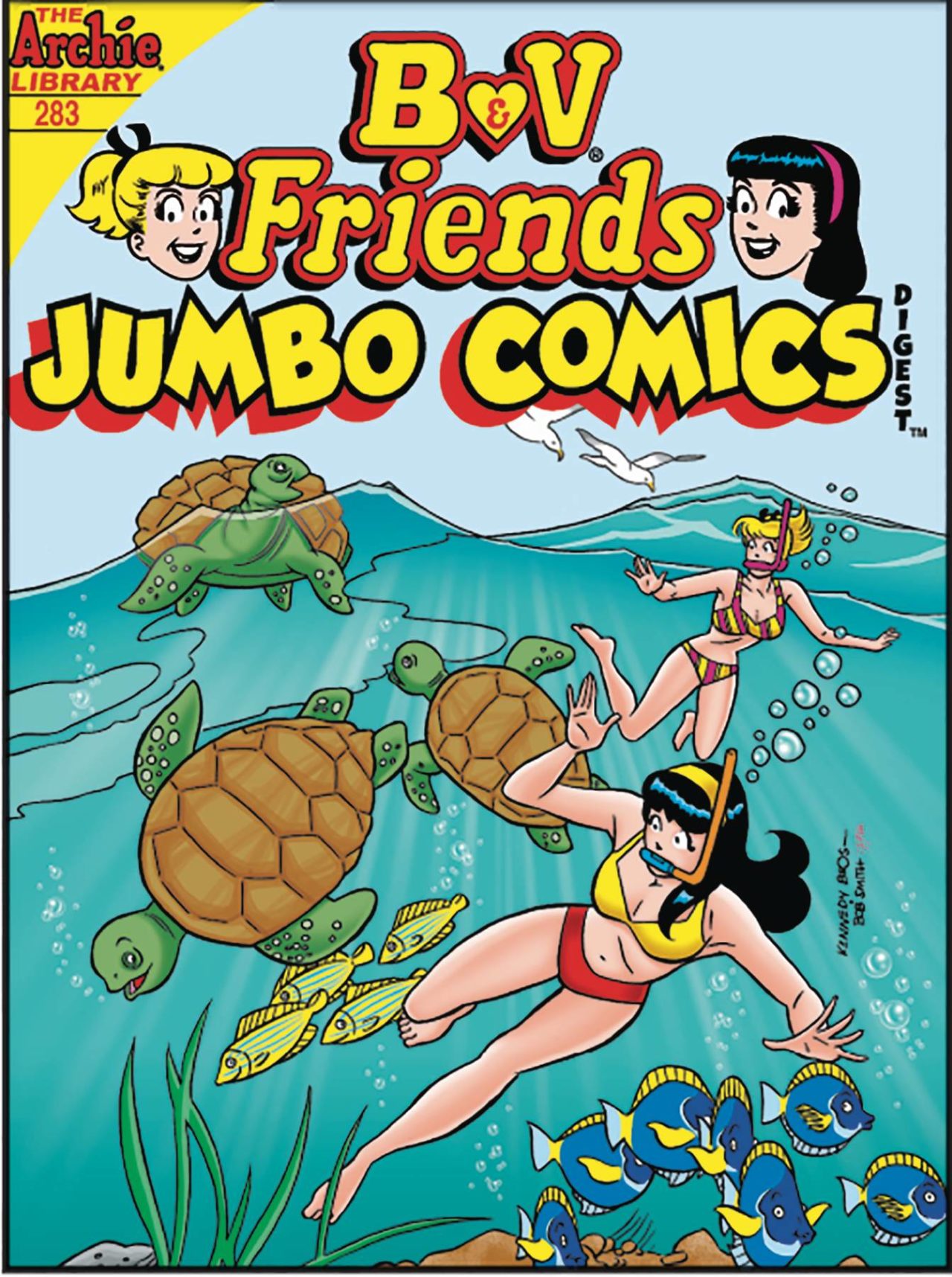 B & V FRIENDS JUMBO COMICS DIGEST #283