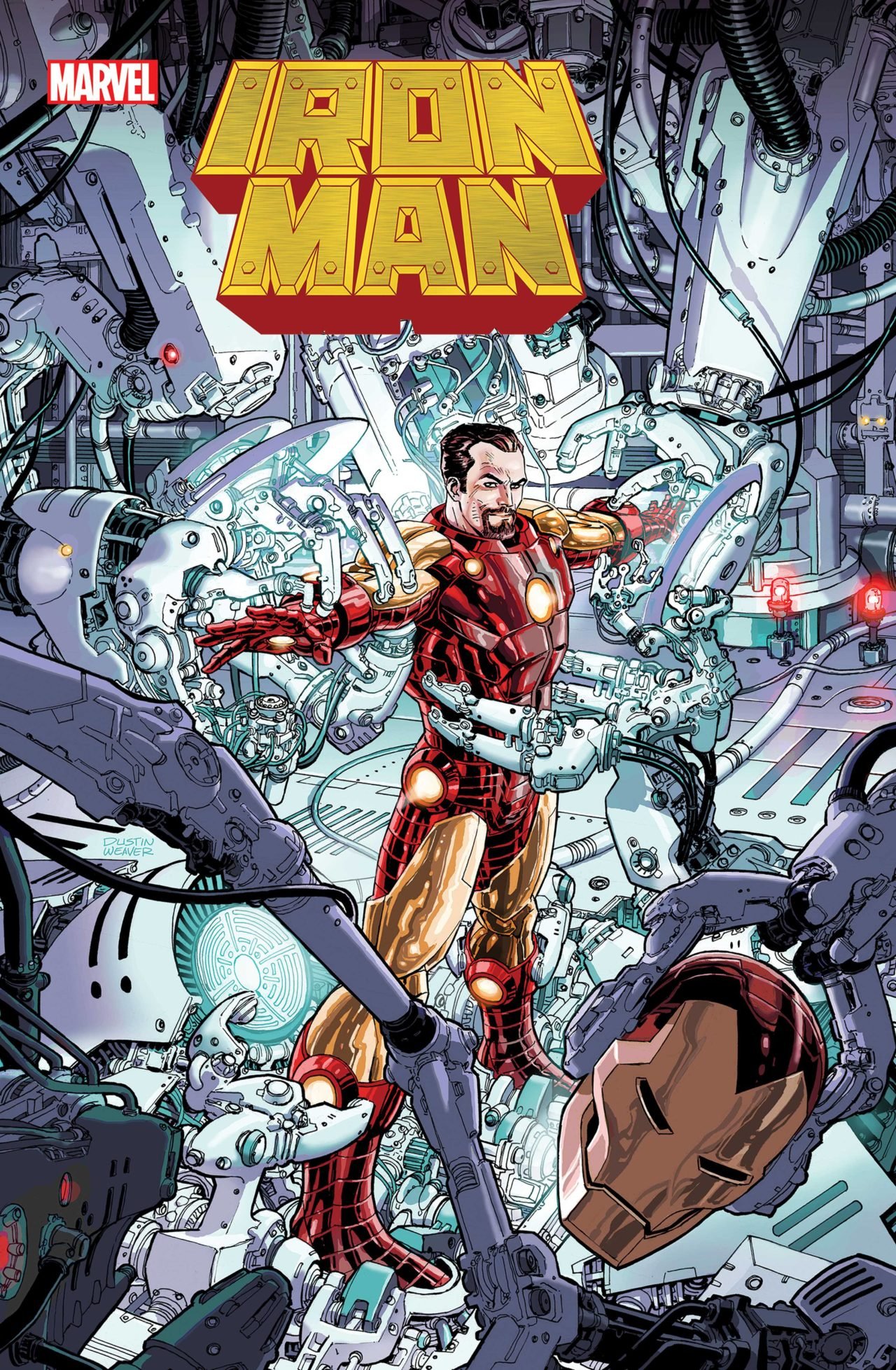 IRON MAN #1 WEAVER VAR