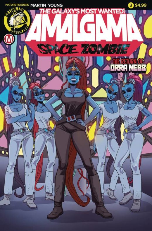 AMALGAMA SPACE ZOMBIE GALAXYS MOST WANTED #3 CVR A YOUNG (MR