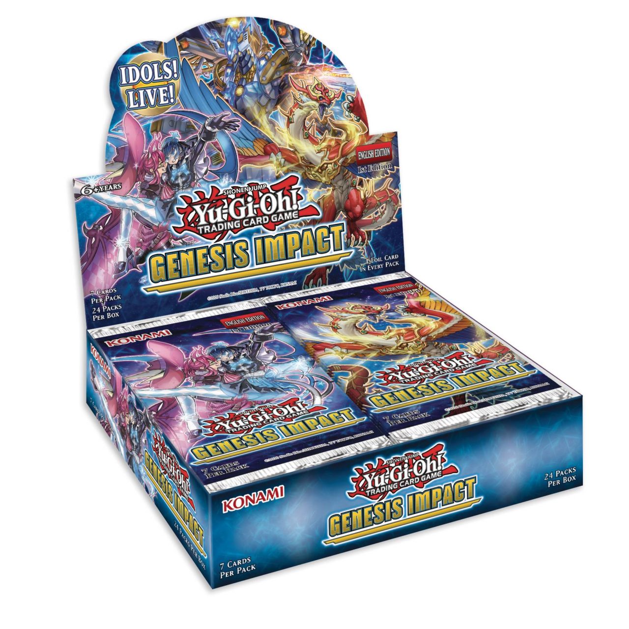 YU GI OH TCG GENESIS IMPACT BOOSTER DIS (24CT) (C: 0-1-2)