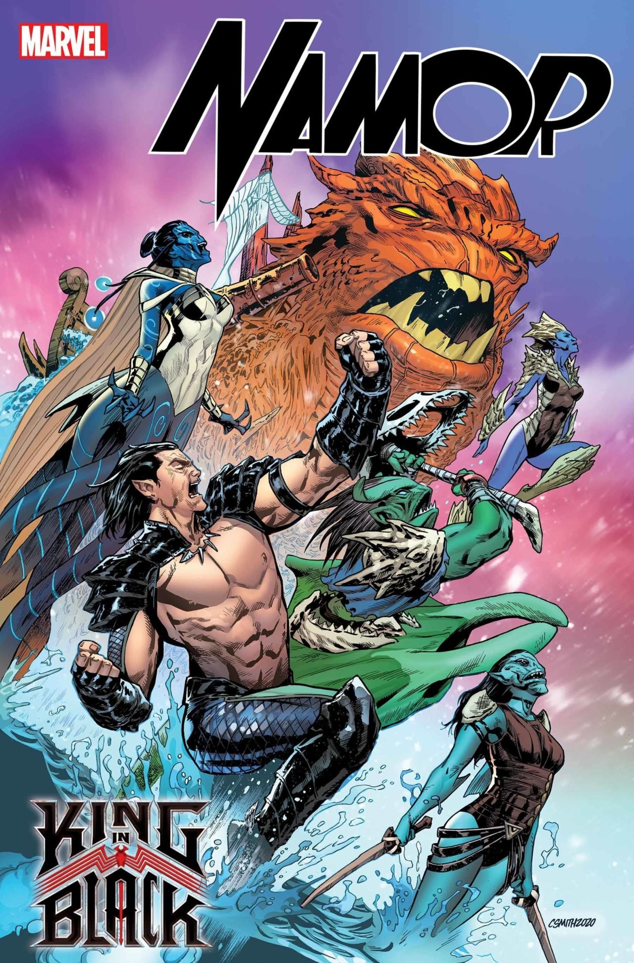 KING IN BLACK NAMOR #1 (OF 5) SMITH VAR