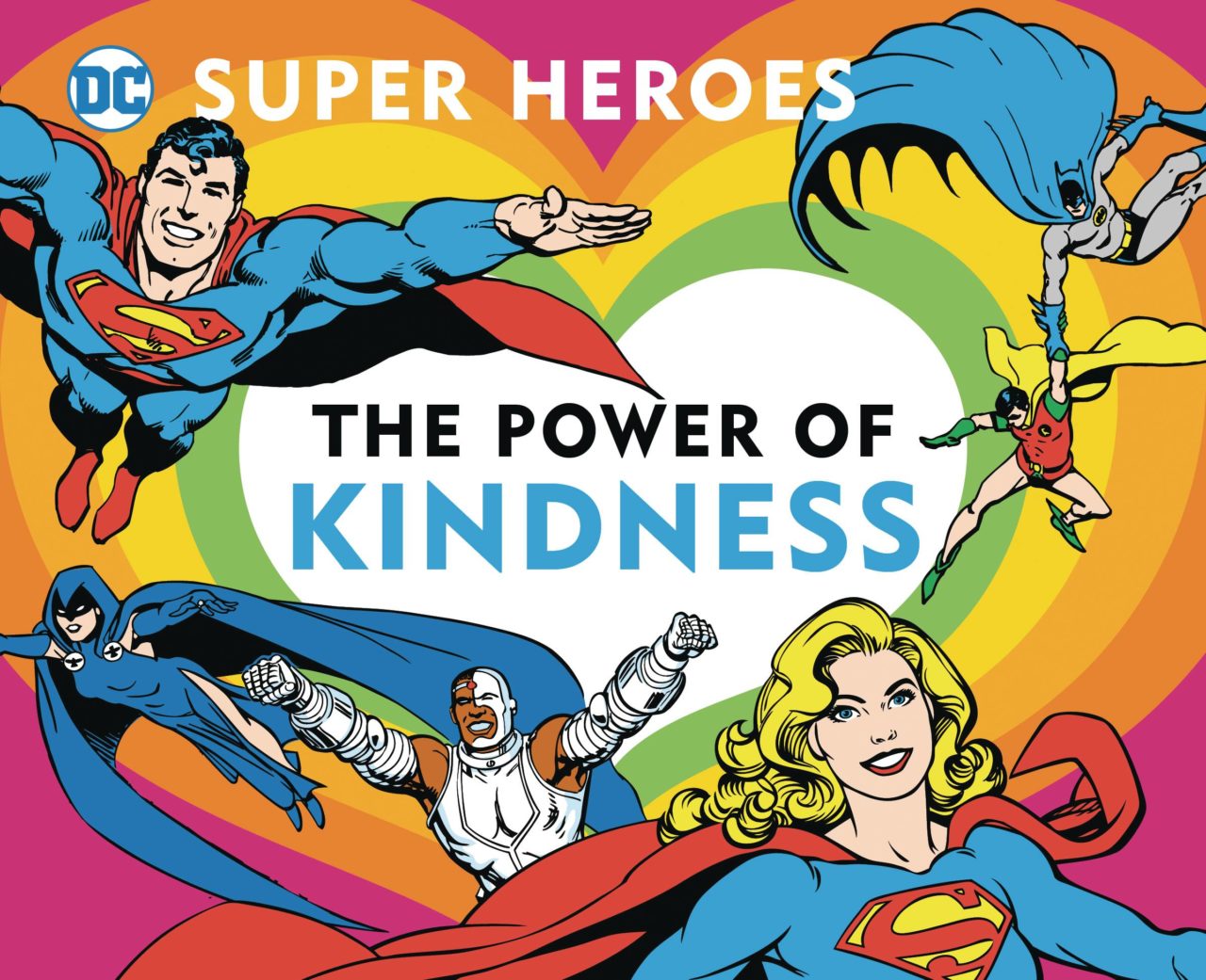 DC SUPER HEROES POWER OF KINDNESS BOARD BOOK (C: 1-1-0)