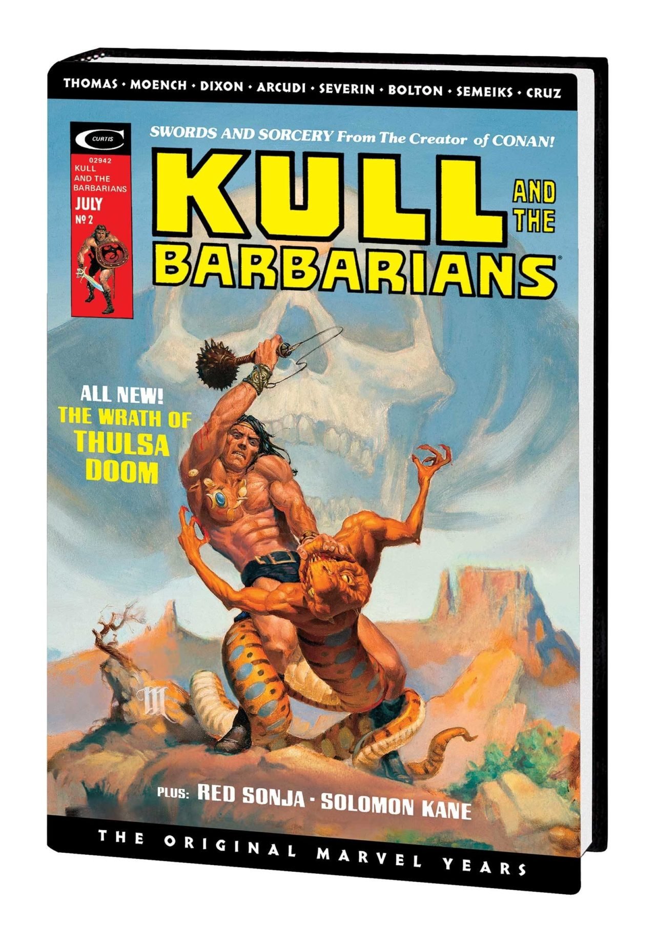 KULL SAVAGE ORIGINAL MARVEL YEARS OMNIBUS HC WHELAN DM VAR (