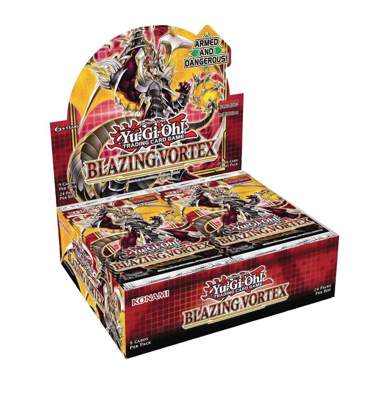 YU GI OH TCG BLAZING VORTEX BOOSTER DIS (24CT) (C: 0-1-2)