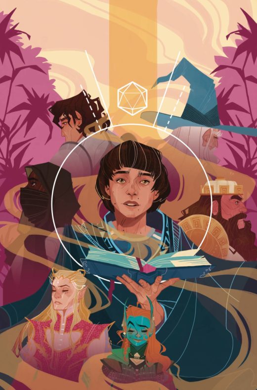 STRANGER THINGS D&D CROSSOVER #4 CVR D JESS TAYLOR VAR ED