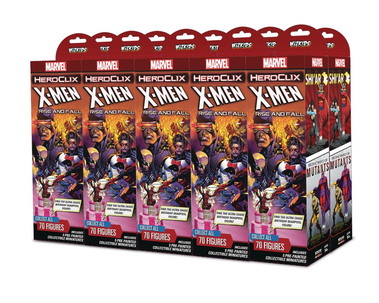 MARVEL HEROCLIX X-MEN RISE & FALL BOOSTER BRICK (C: 0-1-2)