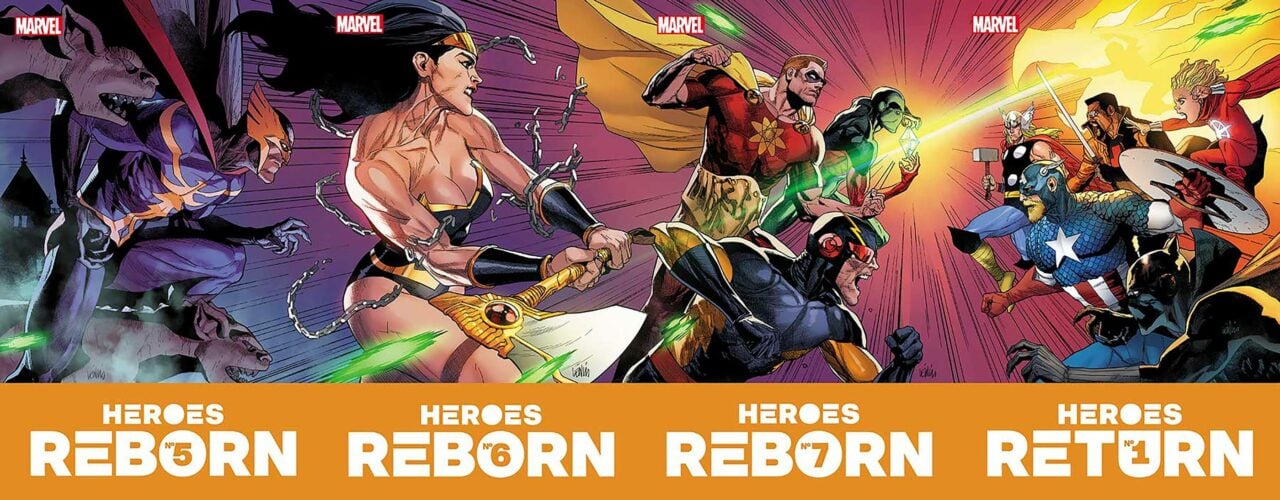 HEROES RETURN #1 BAGLEY CONNECTING TRADING CARD VAR