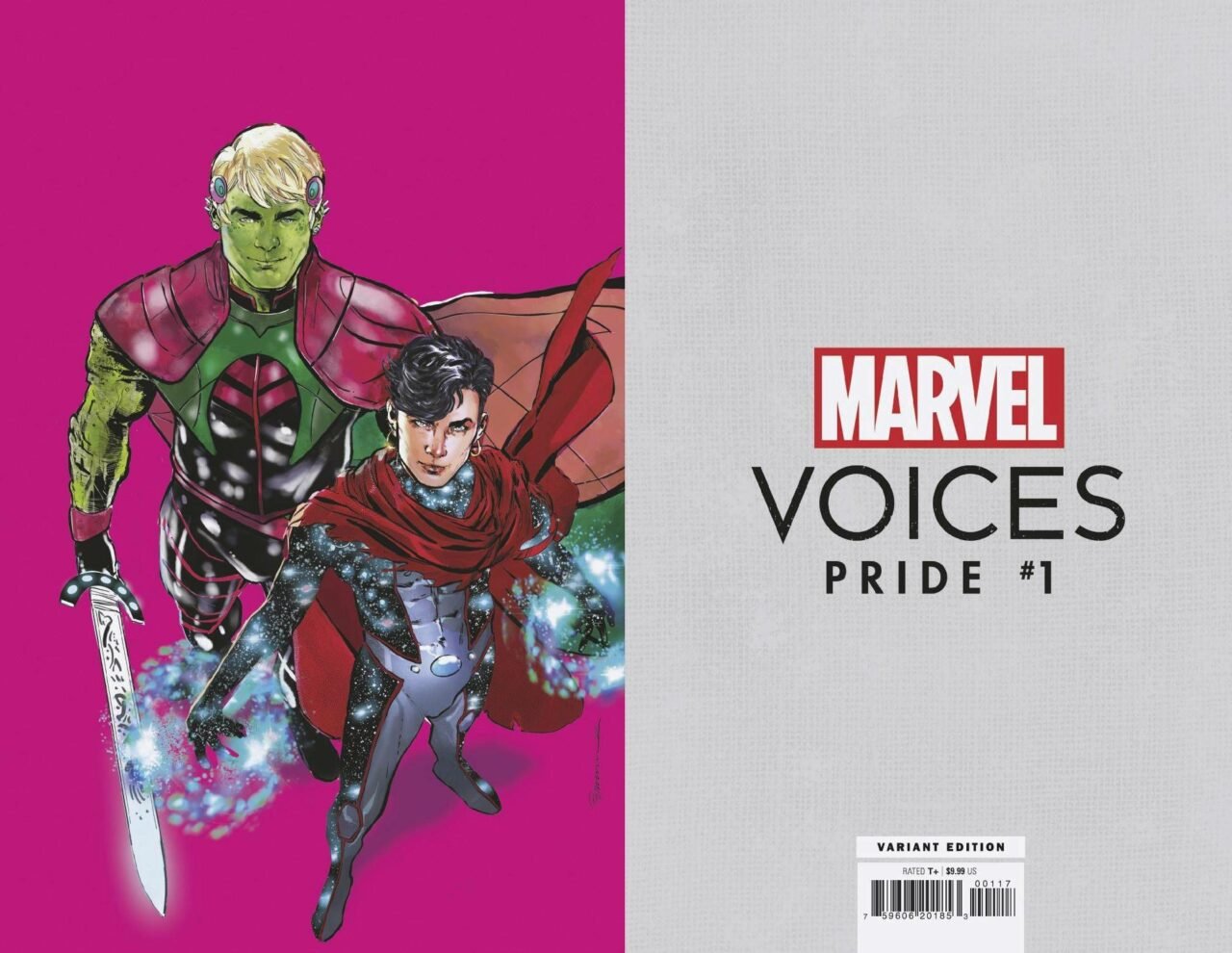 MARVELS VOICES PRIDE #1 JIMENEZ PRIDE MONTH VIRG B VAR