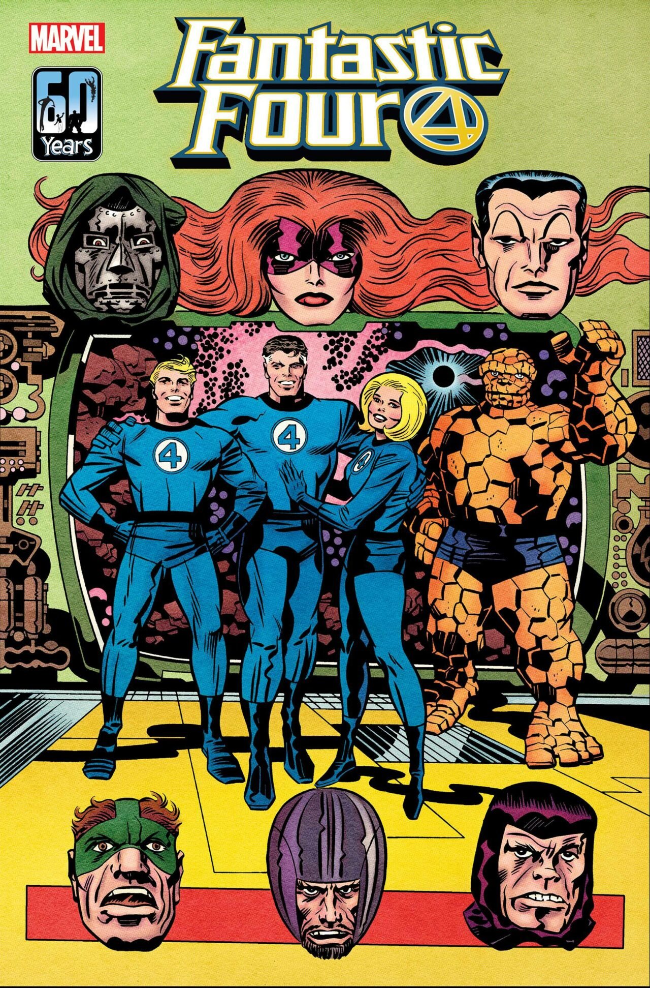 FANTASTIC FOUR (2018) #35 KIRBY HIDDEN GEM VAR (1:100 Copies)