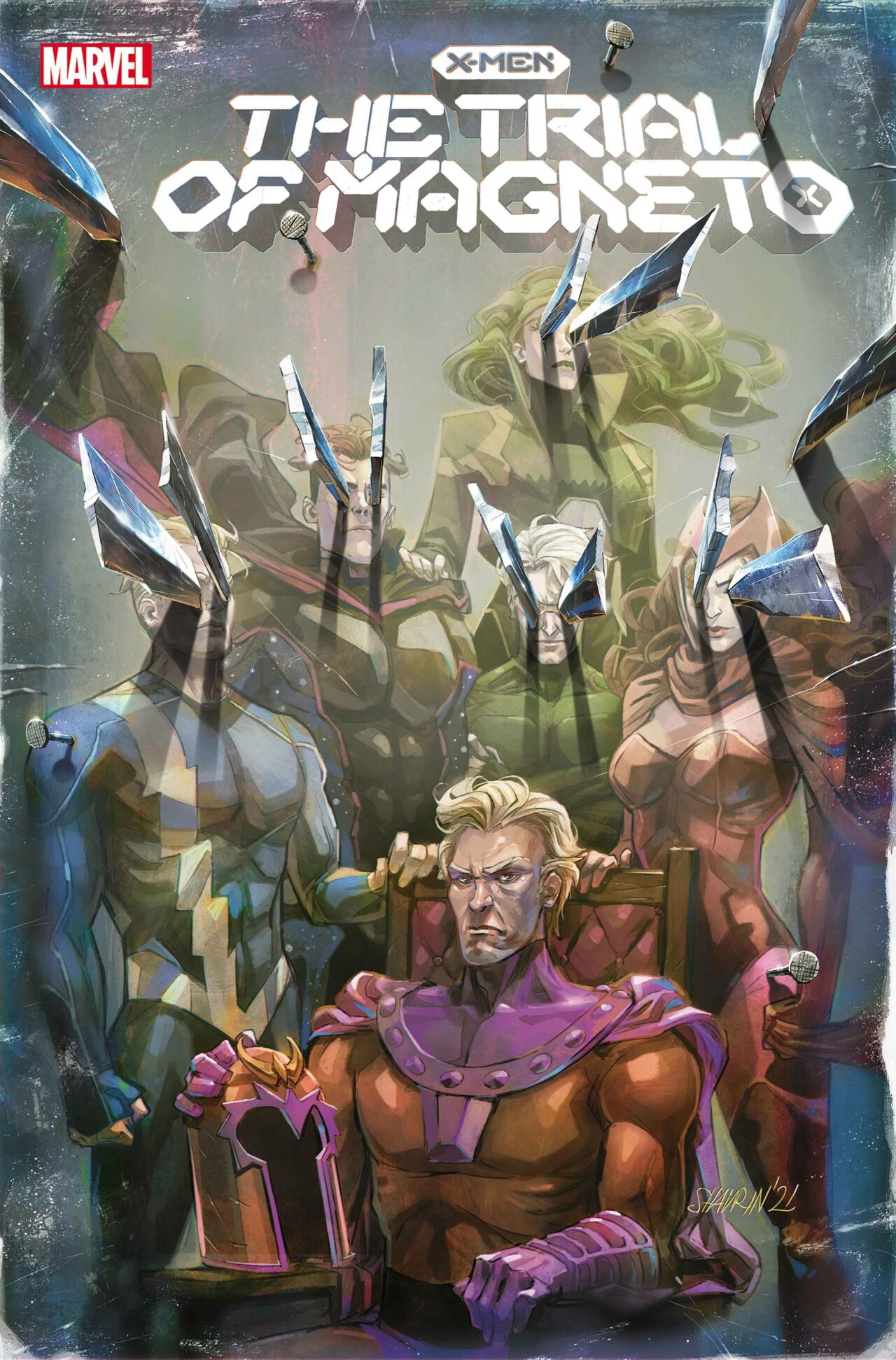 X-MEN: TRIAL OF MAGNETO #2 (OF 5) SHAVRIN VAR