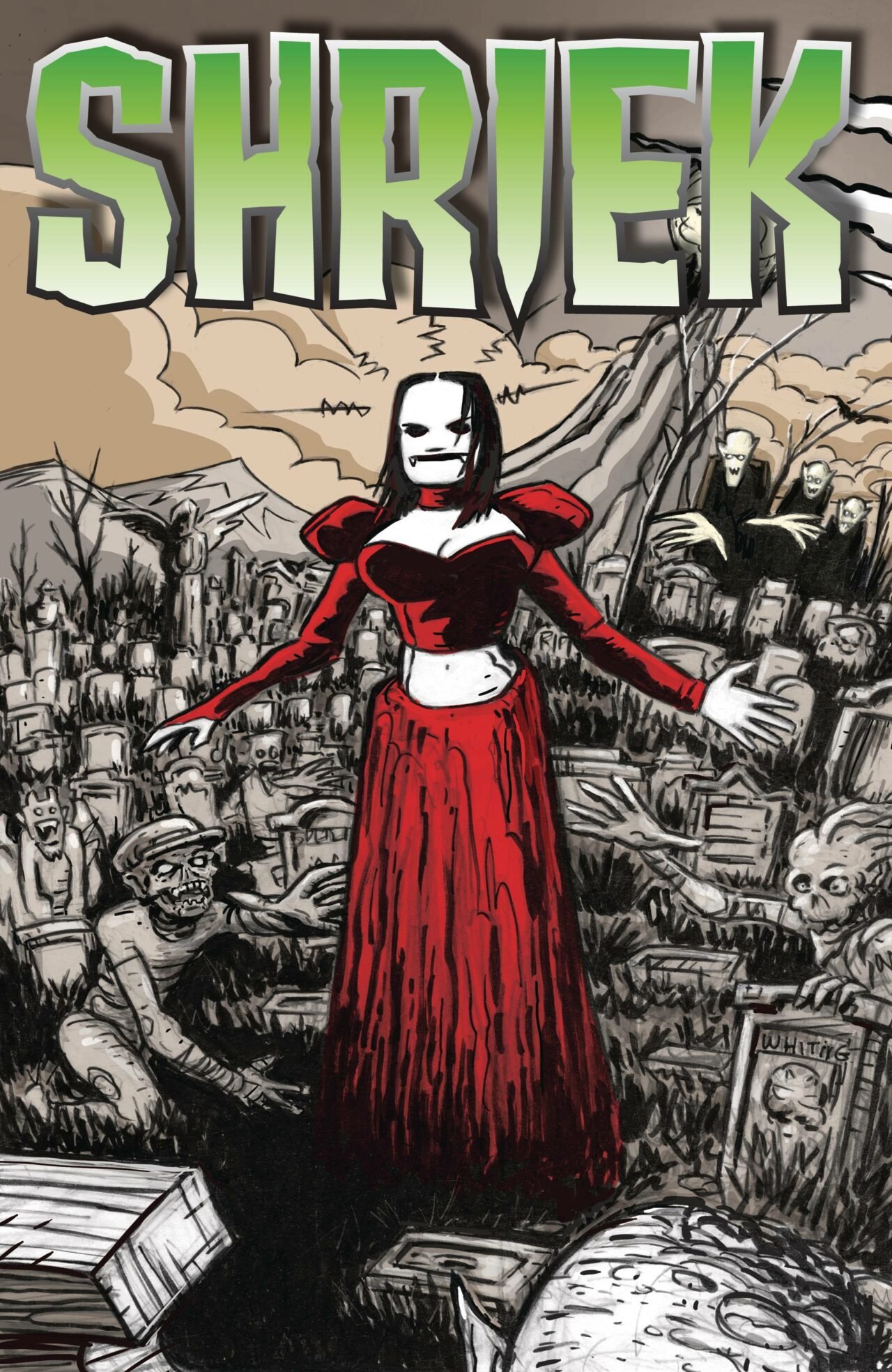 SHRIEK #1 CVR C LADY DRACULA (MR) (C: 0-1-0)