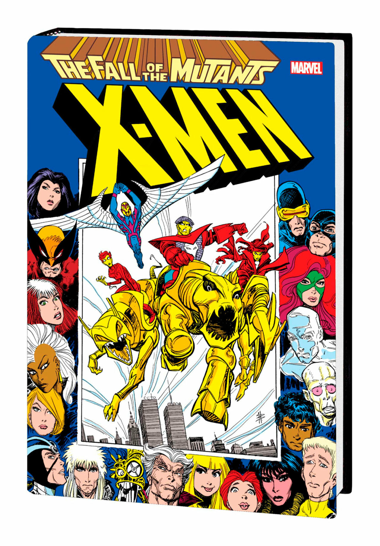 X-MEN: FALL OF THE MUTANTS OMNIBUS HC BLEVINS COVER [NEW PRINTING, DM ONLY]
