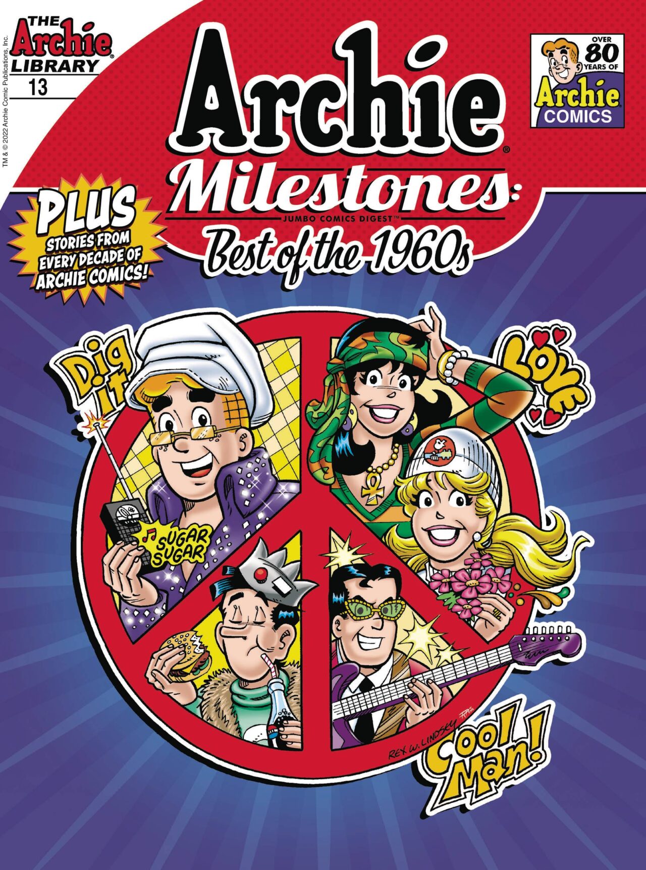 ARCHIE MILESTONES JUMBO DIGEST #13 BEST OF 60S