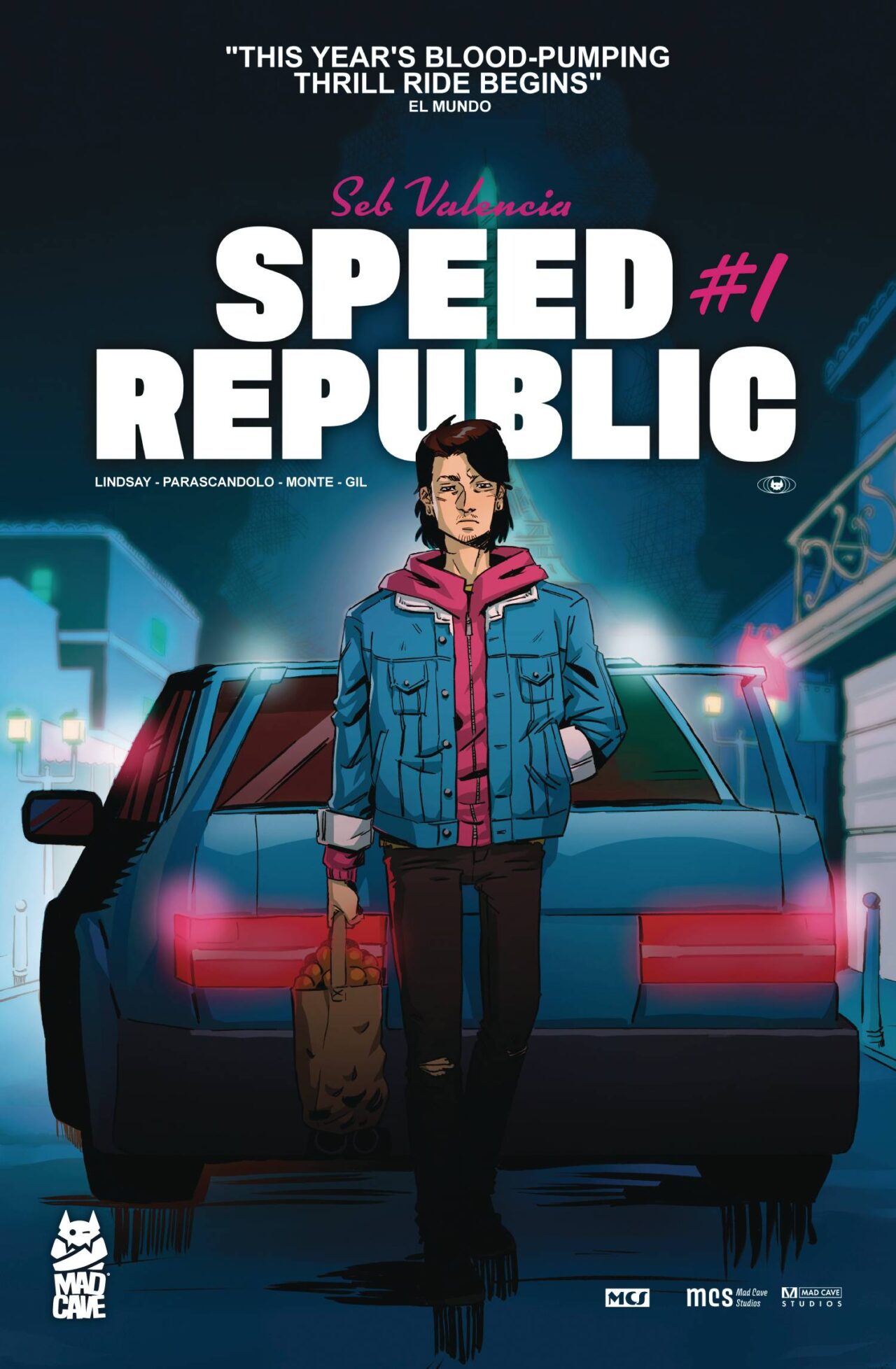 SPEED REPUBLIC #1 CVR B PARASCANDOLO & MONTE