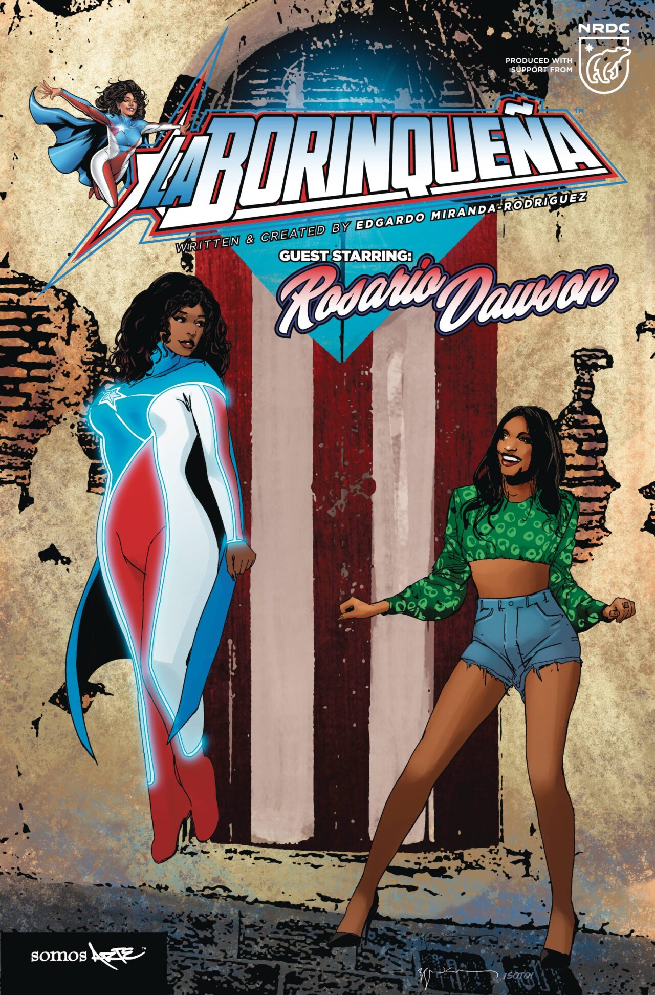 LA BORINQUENA STARRING ROSARIO DAWSON CVR B SIENKIEWICZ