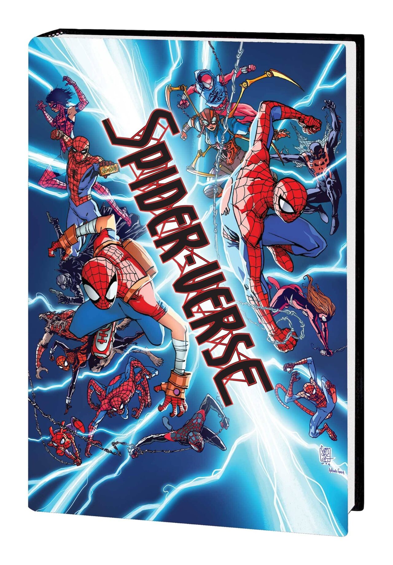 SPIDER-VERSE SPIDER-GEDDON OMNIBUS HC CAMUNCOLI DM VAR