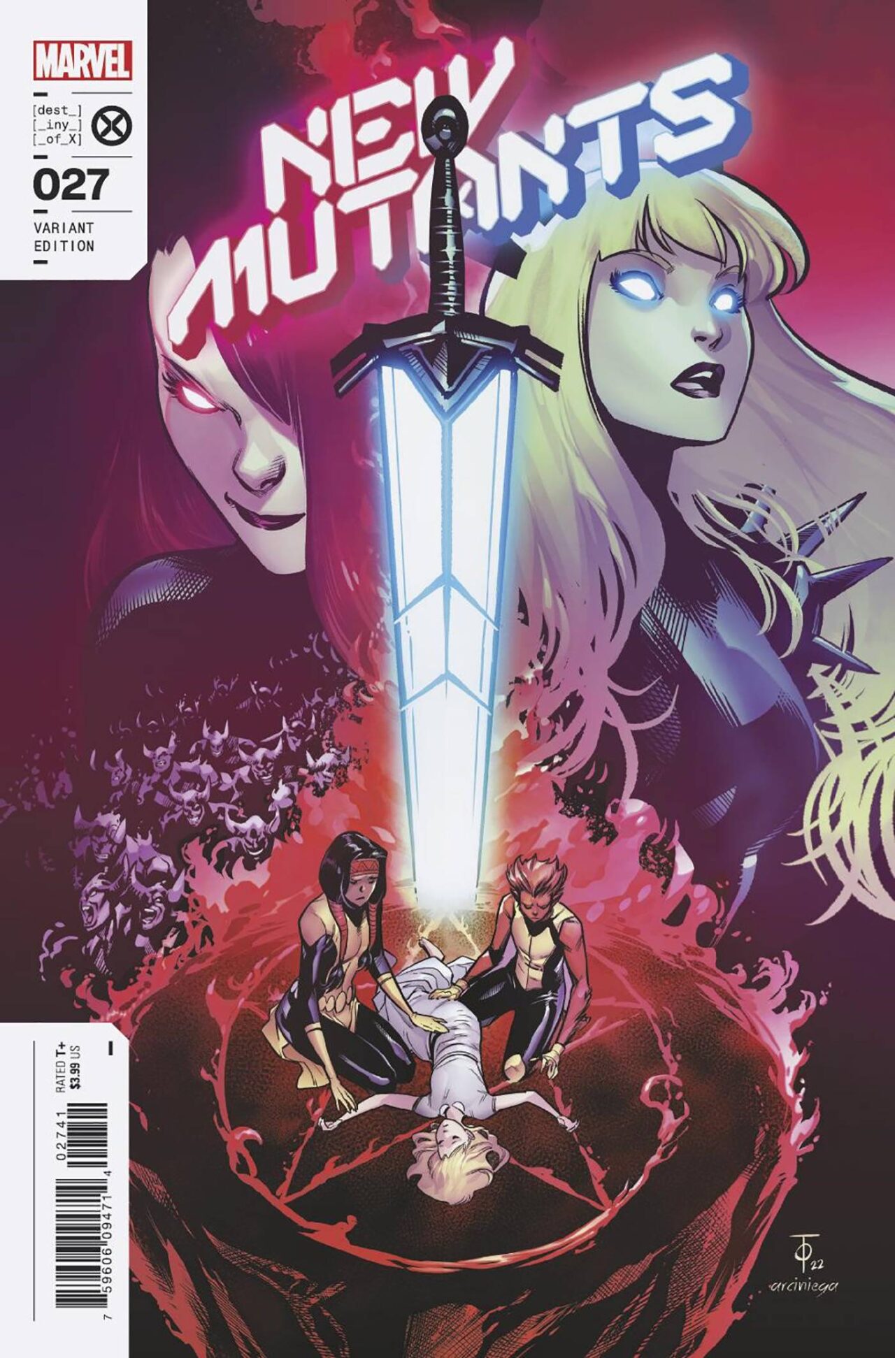 NEW MUTANTS #27 ARTIST VAR