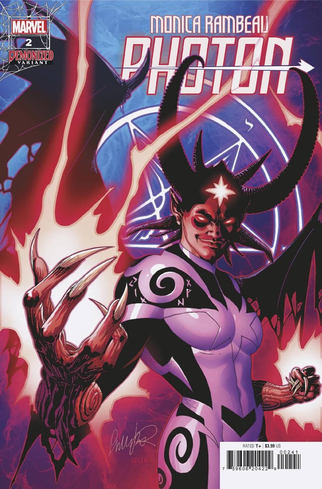 MONICA RAMBEAU PHOTON #2 (OF 5) DEMONIZED VAR