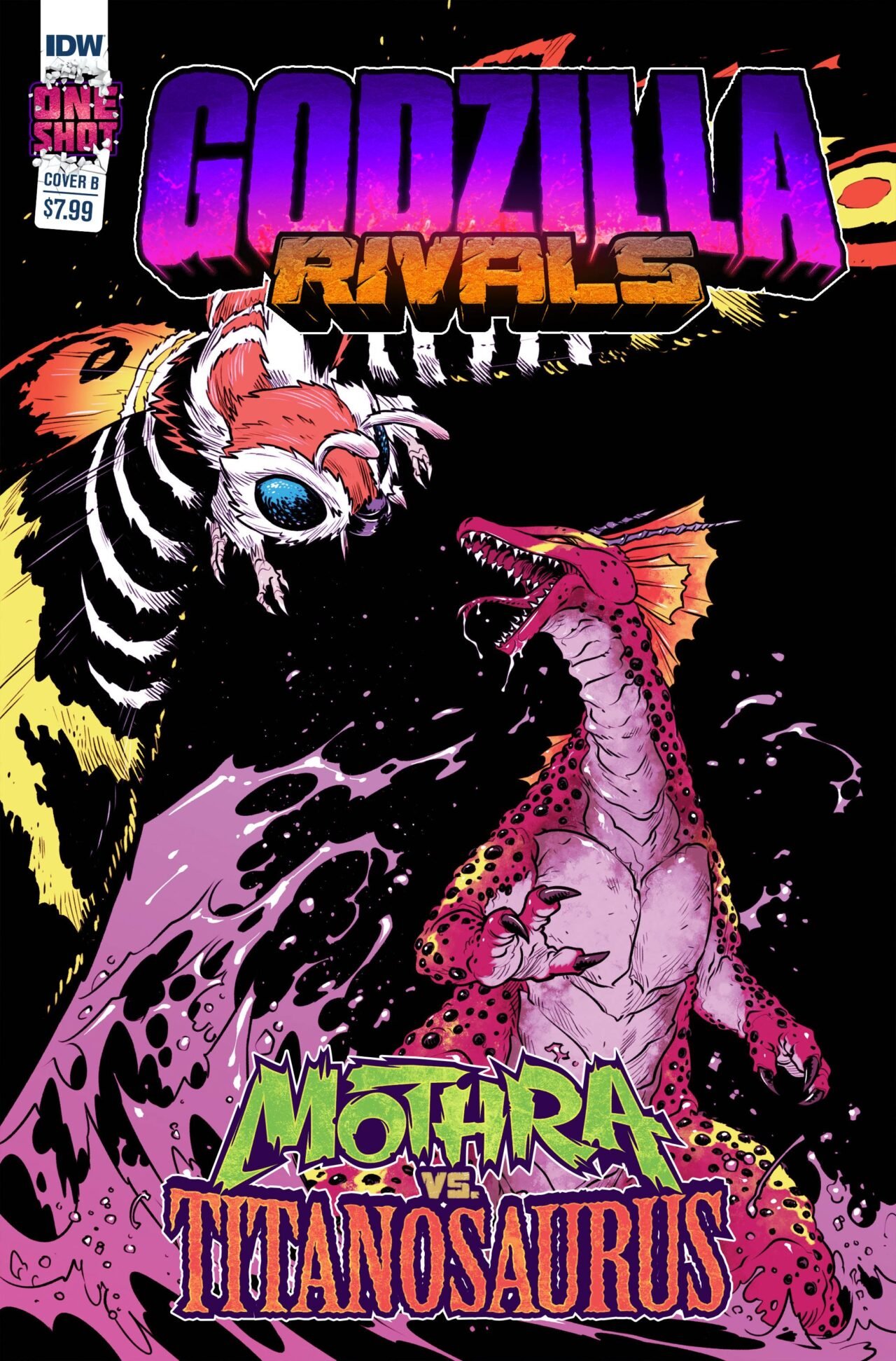 GODZILLA RIVALS MOTHRA VS TITANOSAURUS CVR B TBD (MR)