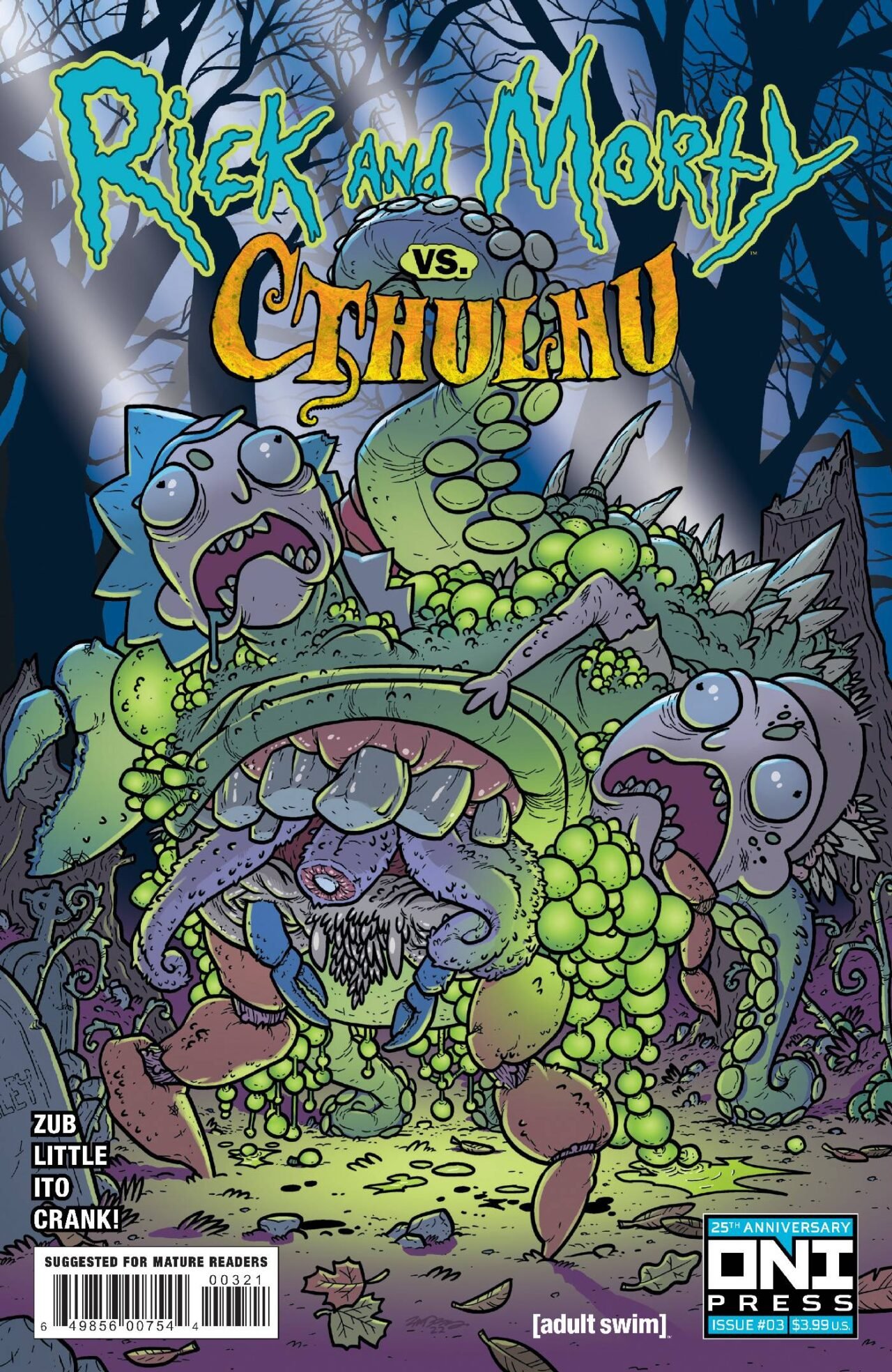 RICK AND MORTY VS CTHULHU #3 CVR B CANNON