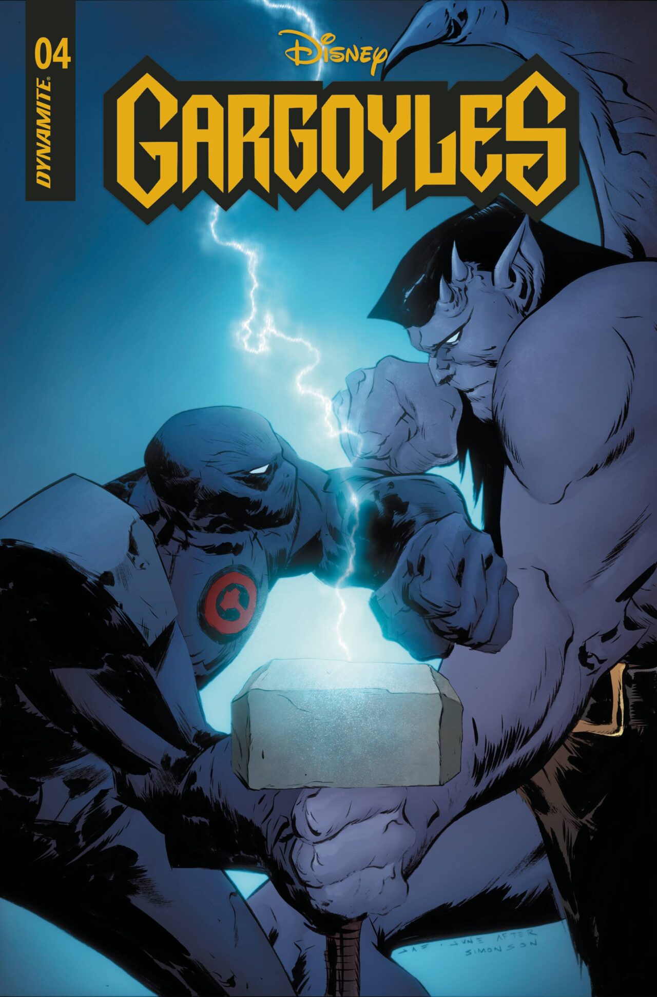 GARGOYLES #4 CVR E LEE