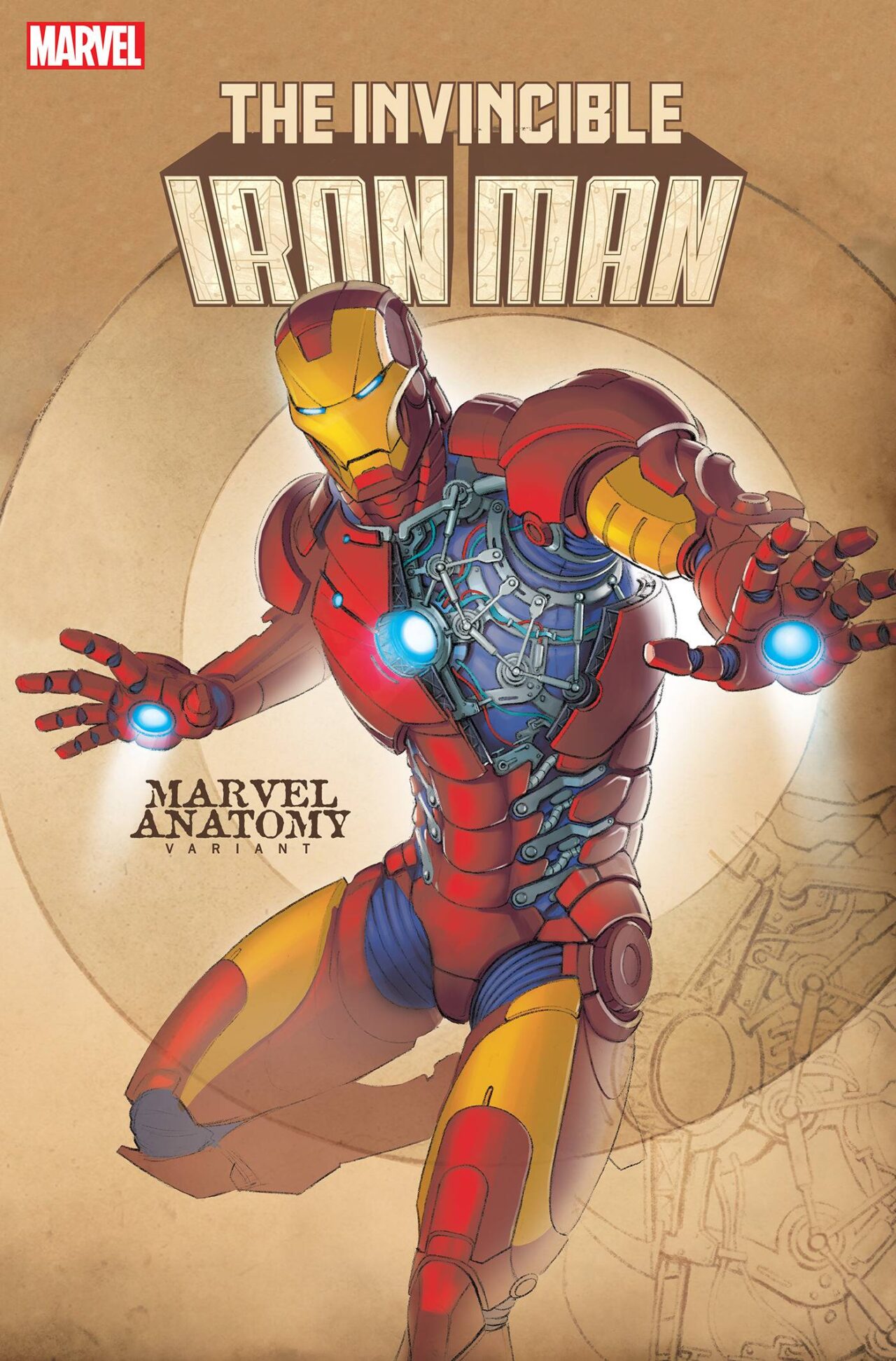 INVINCIBLE IRON MAN (2023) #03 MARVEL ANATOMY VAR