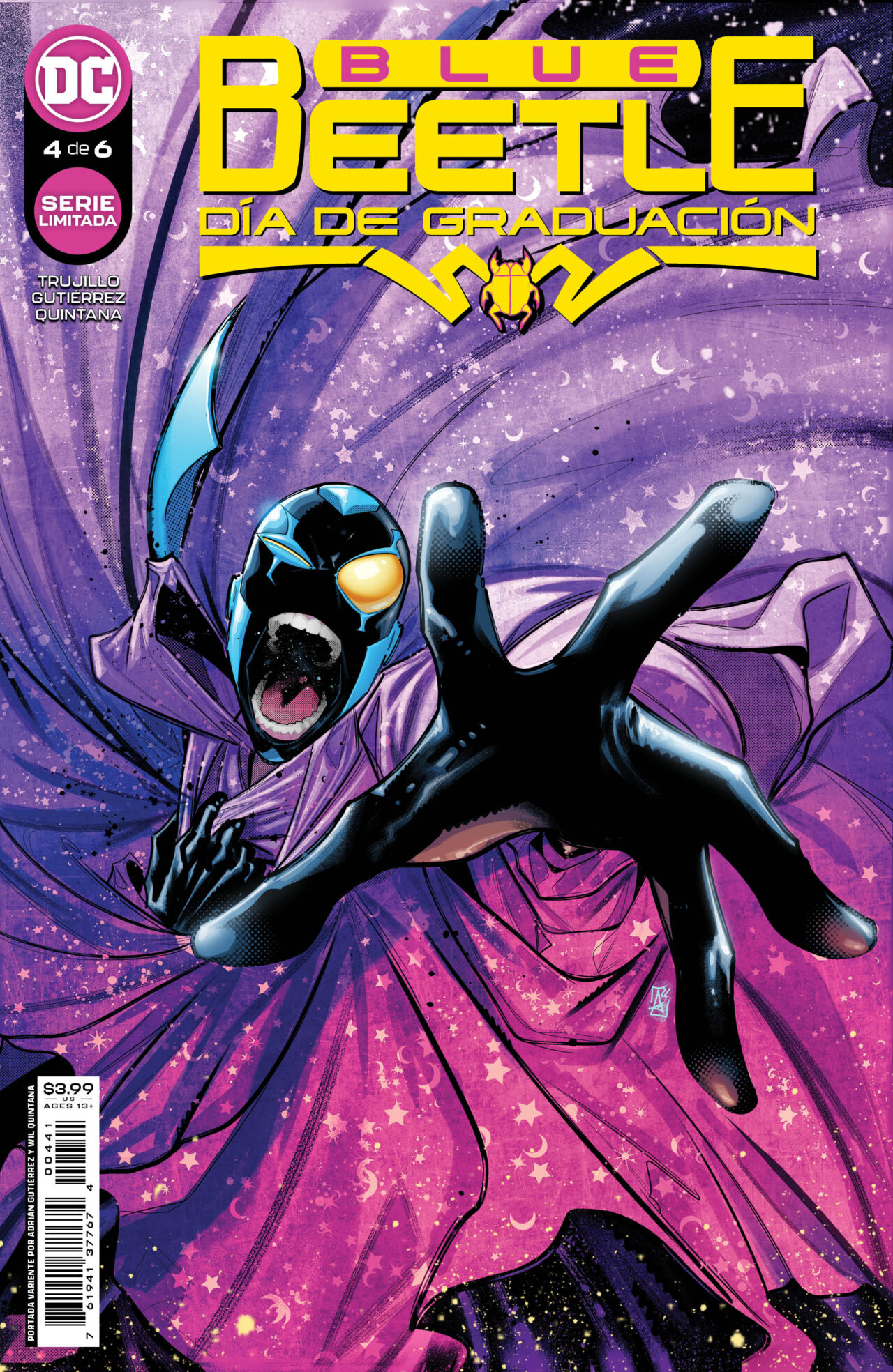 BLUE BEETLE GRADUATION DAY #4 (OF 6) CVR D SPANISH LANGUAGE VERSION