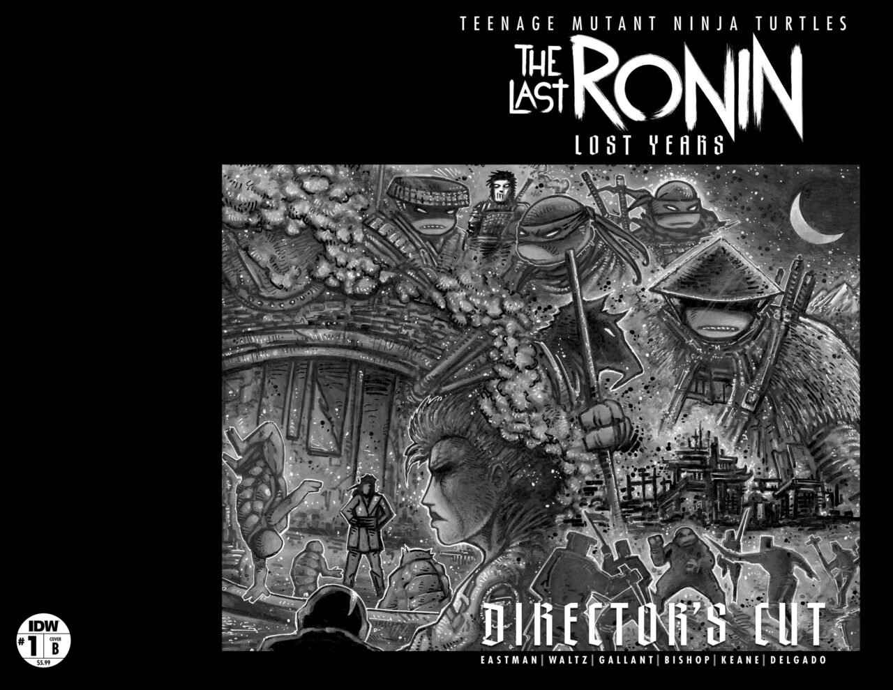 TMNT LAST RONIN LOST YEARS DIRECTORS CUT #1 CVR B