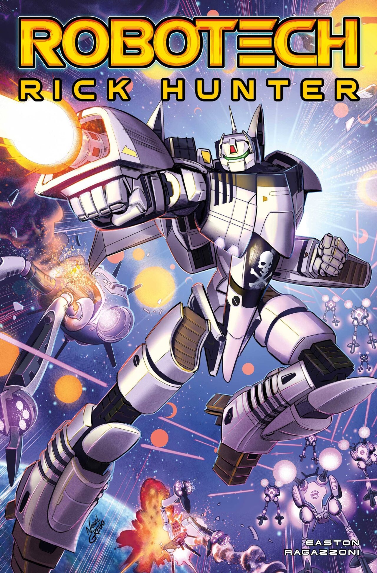 ROBOTECH RICK HUNTER #1 (OF 4) CVR E GREGO