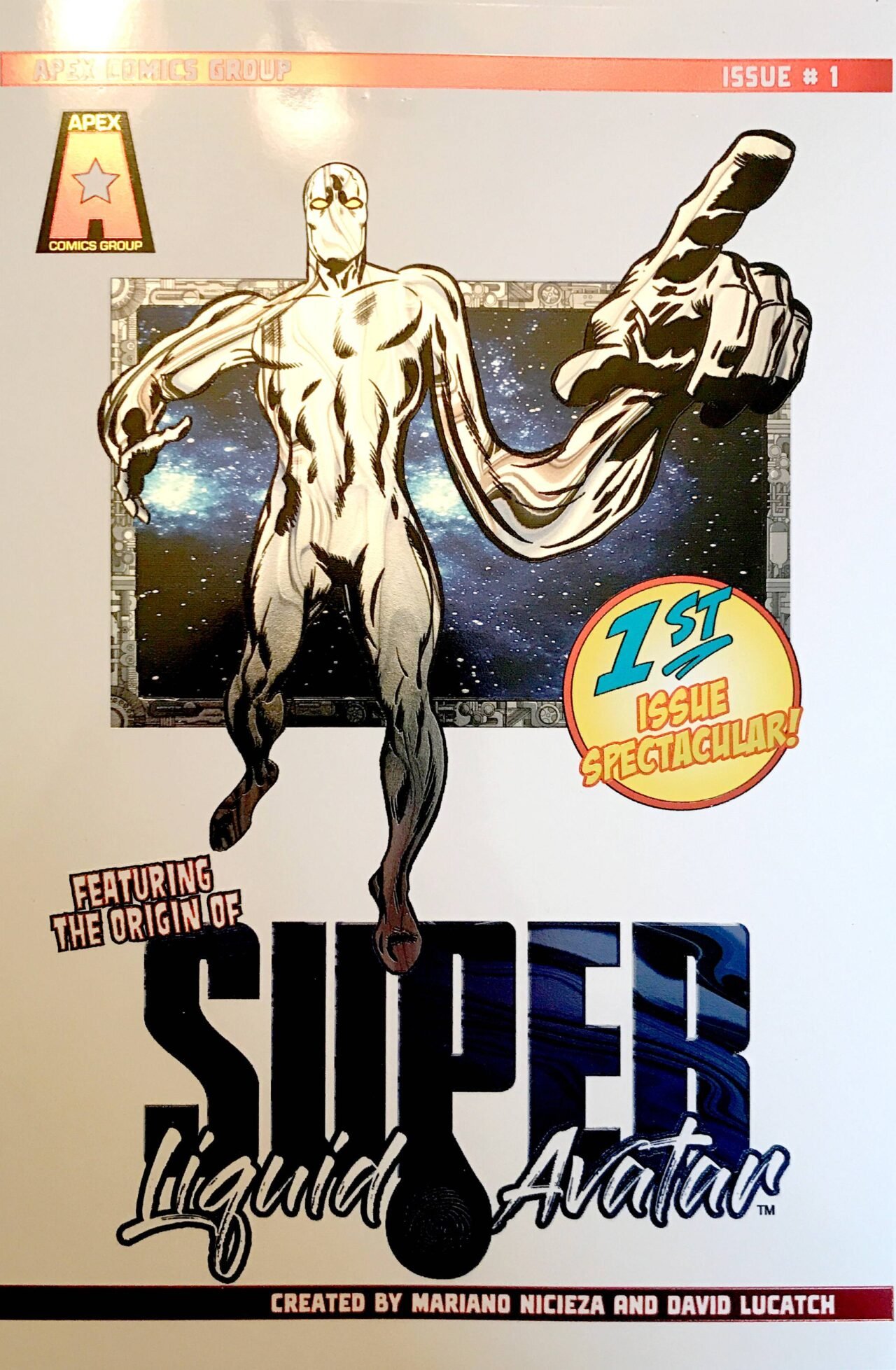 SUPER LIQUID AVATAR #1 CVR A HEBERT & CAPONI