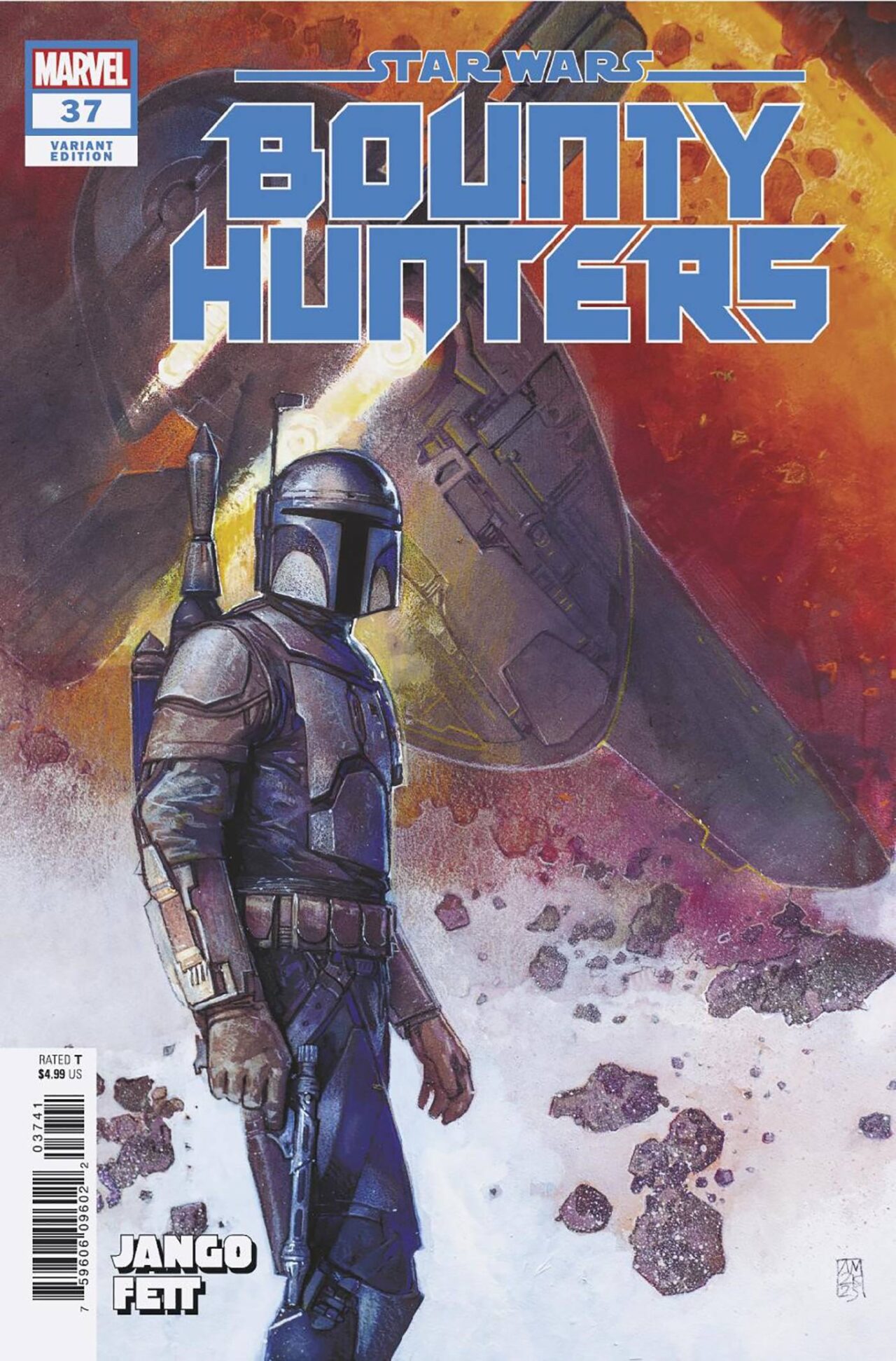 STAR WARS BOUNTY HUNTERS #37 ALEX MALEEV JANGO FETT VAR