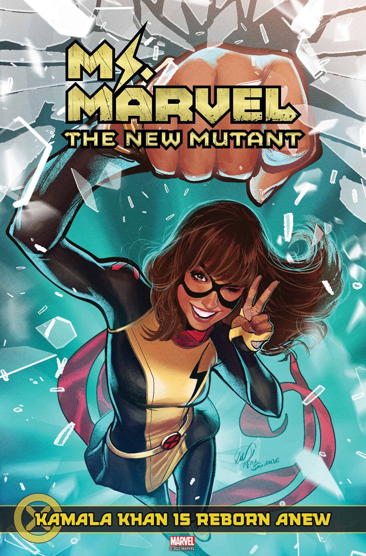 MS MARVEL NEW MUTANT #1 LUCAS WERNECK HOMAGE VAR