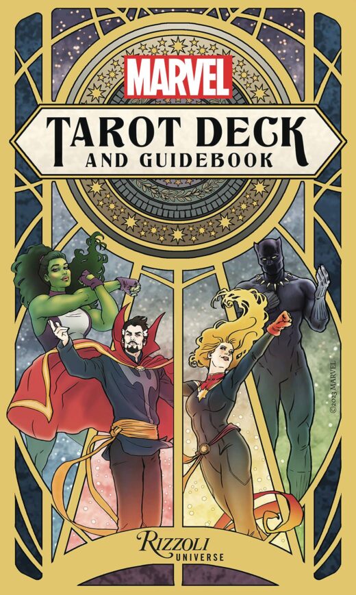 MARVEL TAROT DECK & GUIDEBOOK SC (C: 0-1-2)