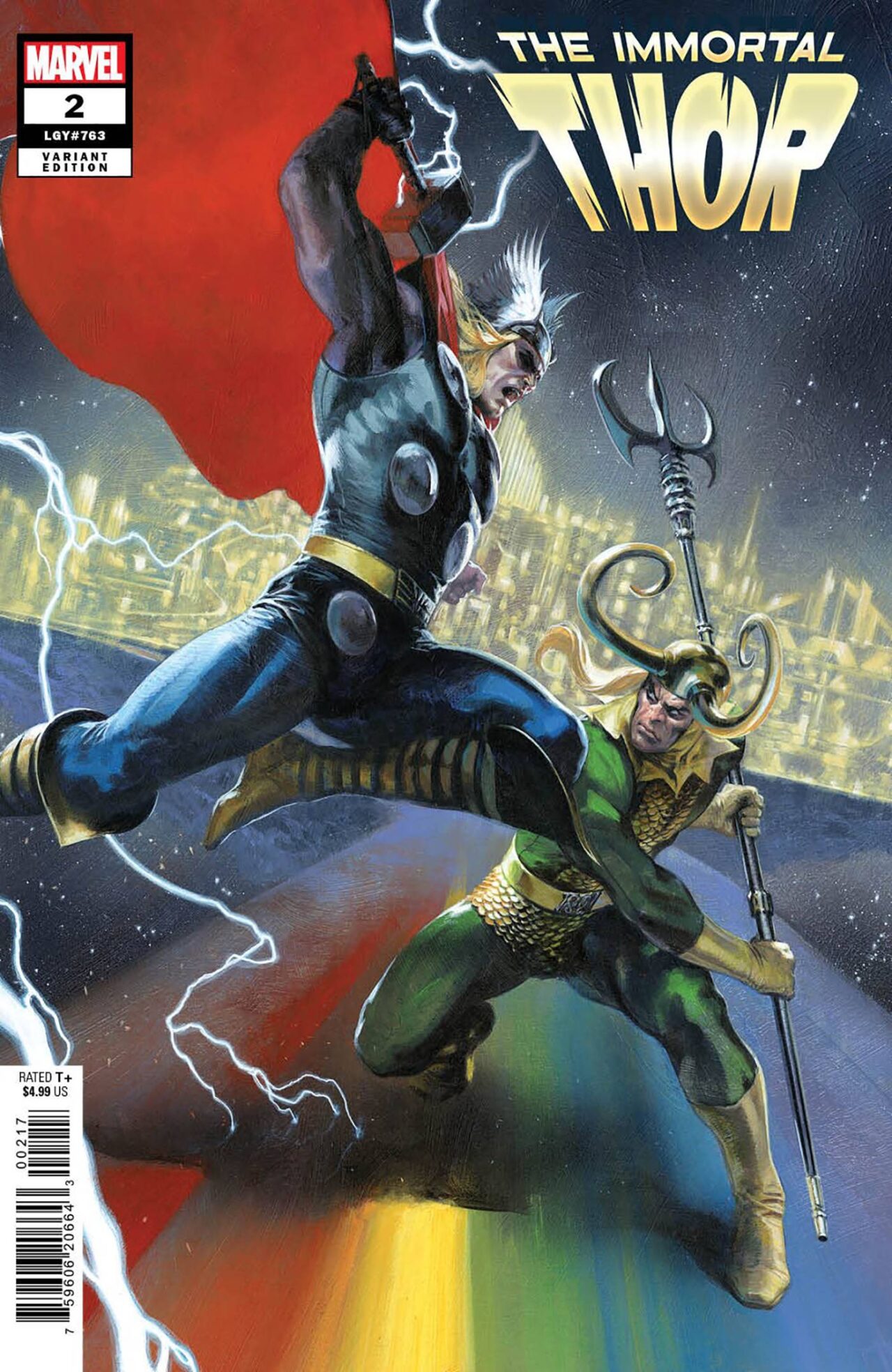 IMMORTAL THOR #2 25 COPY INCV GABRIELE DELL`OTTO VAR