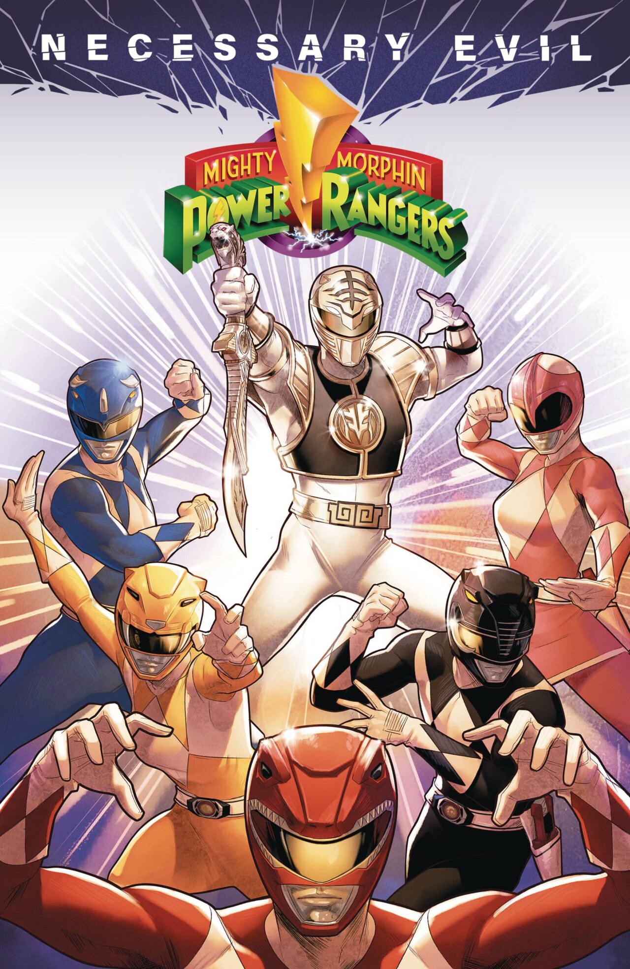 MIGHTY MORPHIN POWER RANGERS NECESSARY EVIL TP VOL 01 (C: 1-