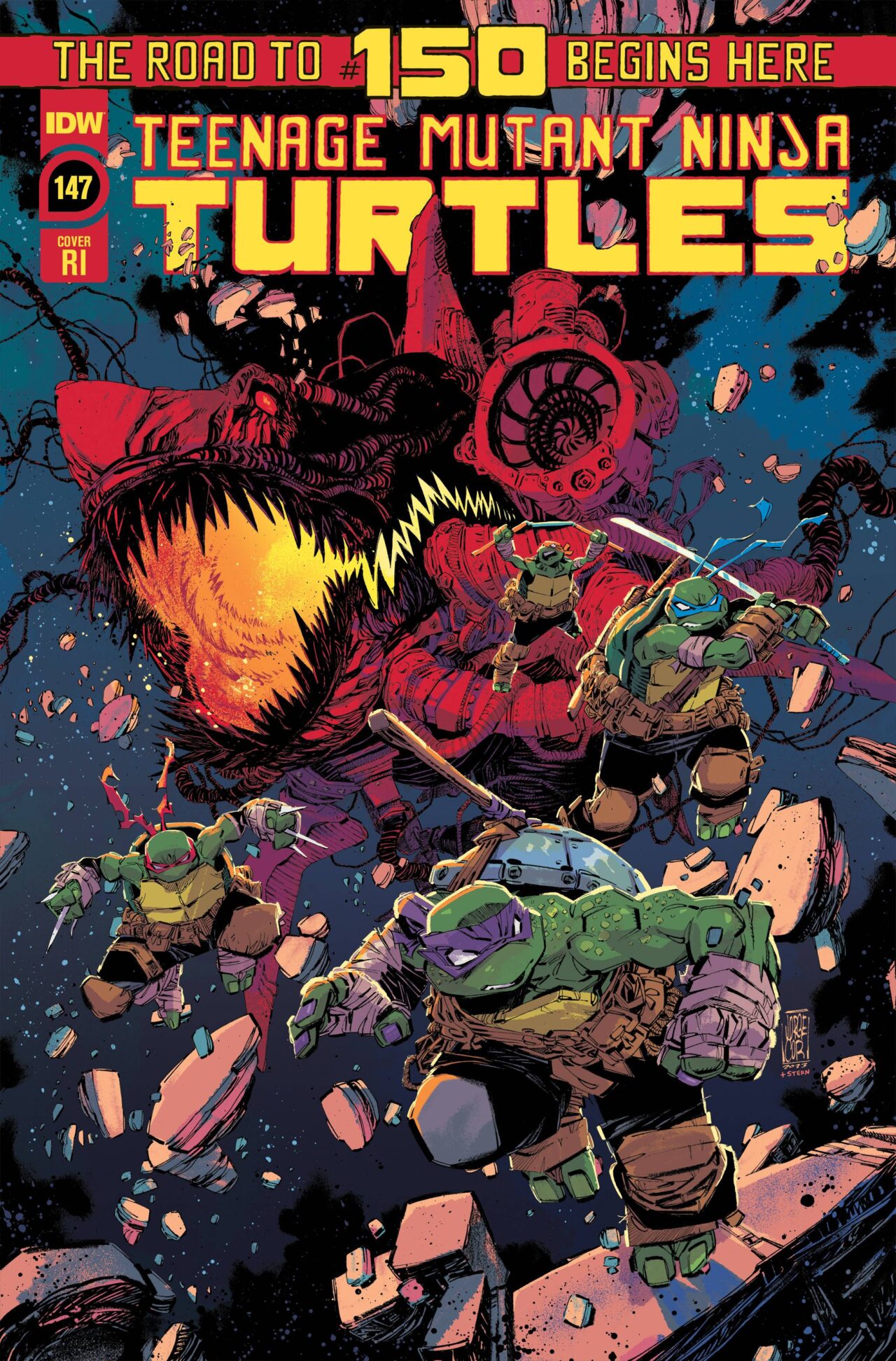 TMNT ONGOING #147 CVR C 10 COPY INCV