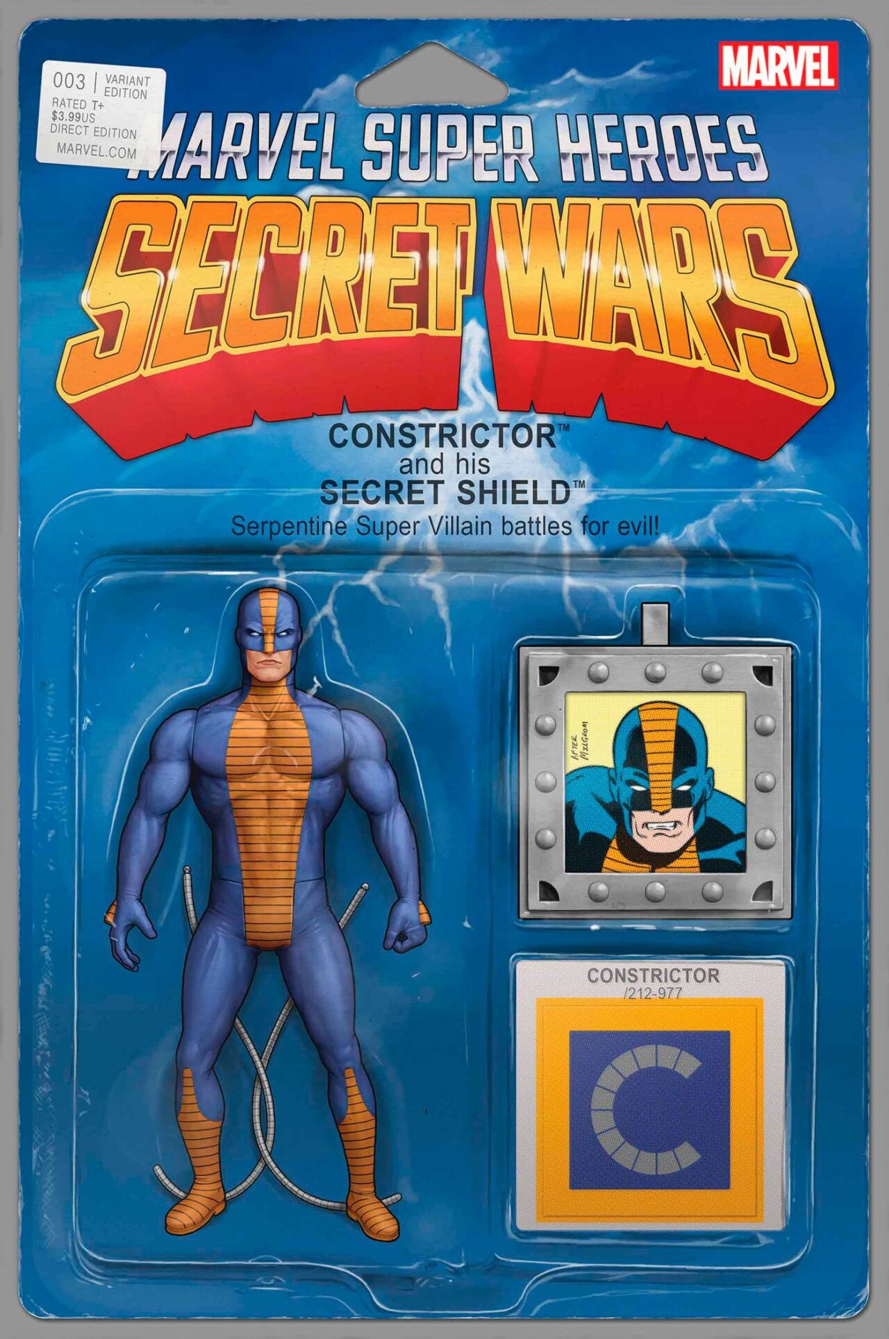 MSH SECRET WARS BATTLEWORLD #3 CHRISTOPHER ACTION FIGURE VAR