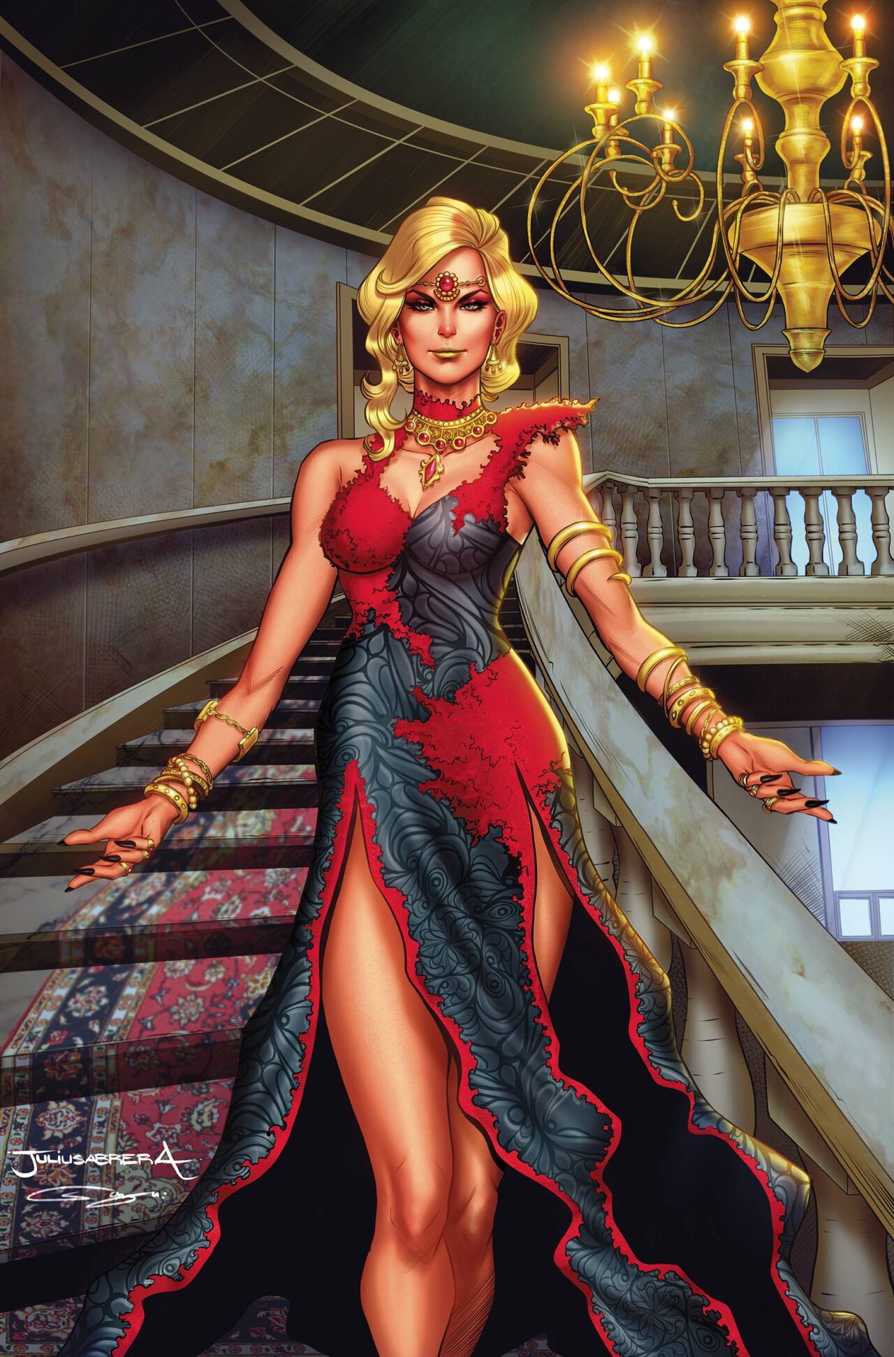 VAN HELSING ANNUAL BRIDE OF THE NIGHT CVR D JULIUS ABRERA