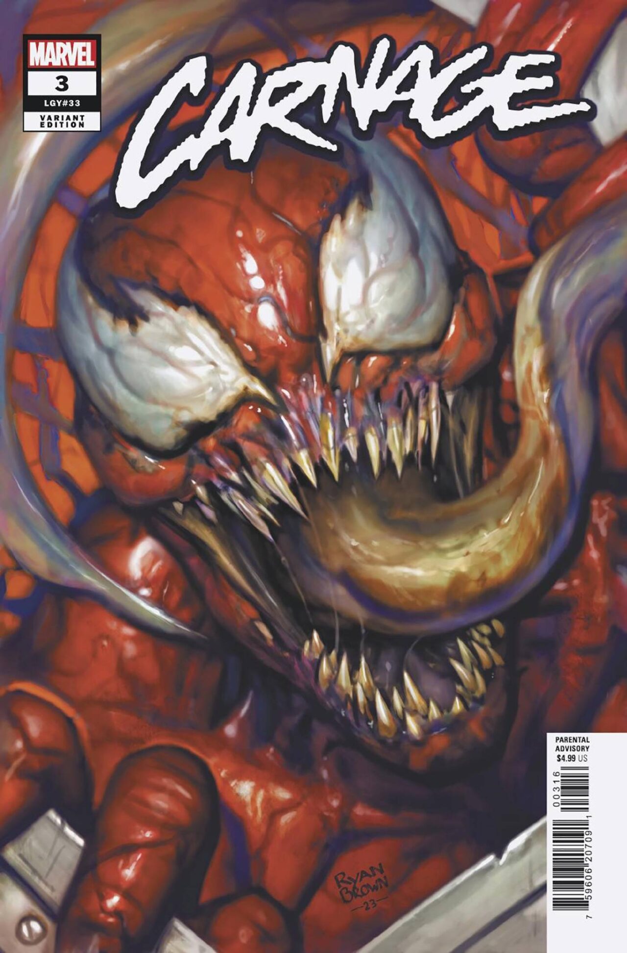 CARNAGE #3 25 COPY INCV PERE PEREZ VAR