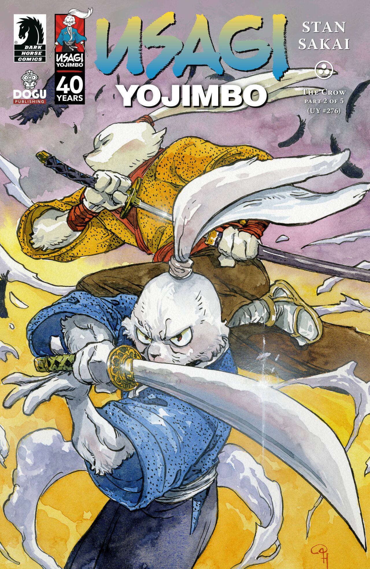 USAGI YOJIMBO CROW #2 CVR B MITSUHIRO