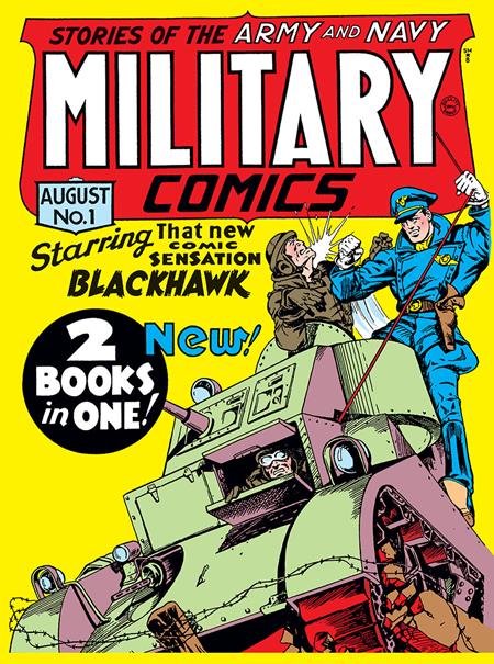 MILITARY COMICS #1 FACSIMILE EDITION | Black Cat Books Inc.